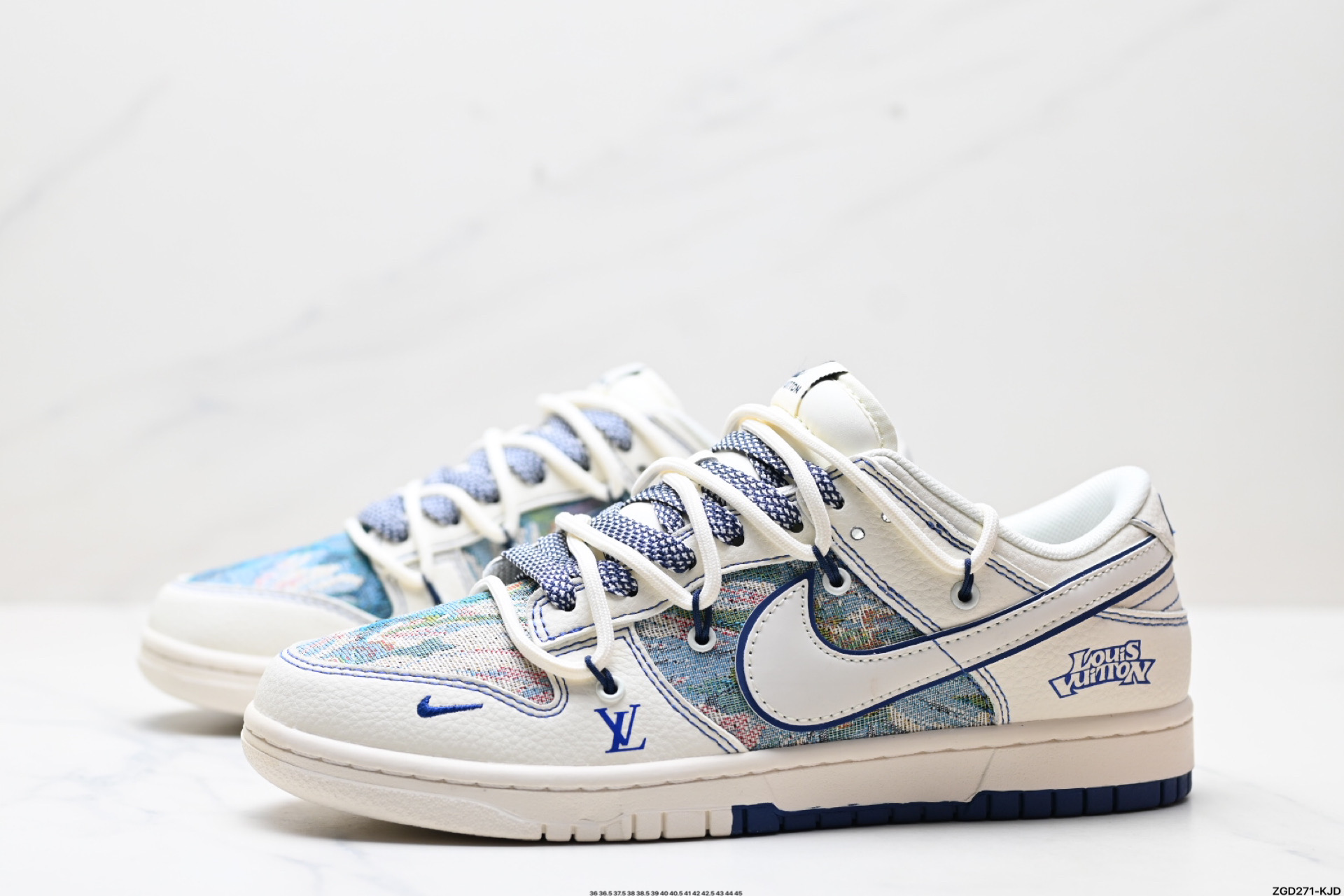 300 NK Dunk Low Retro “DIY高端定制” 低帮休闲运动板鞋  DM6868-077