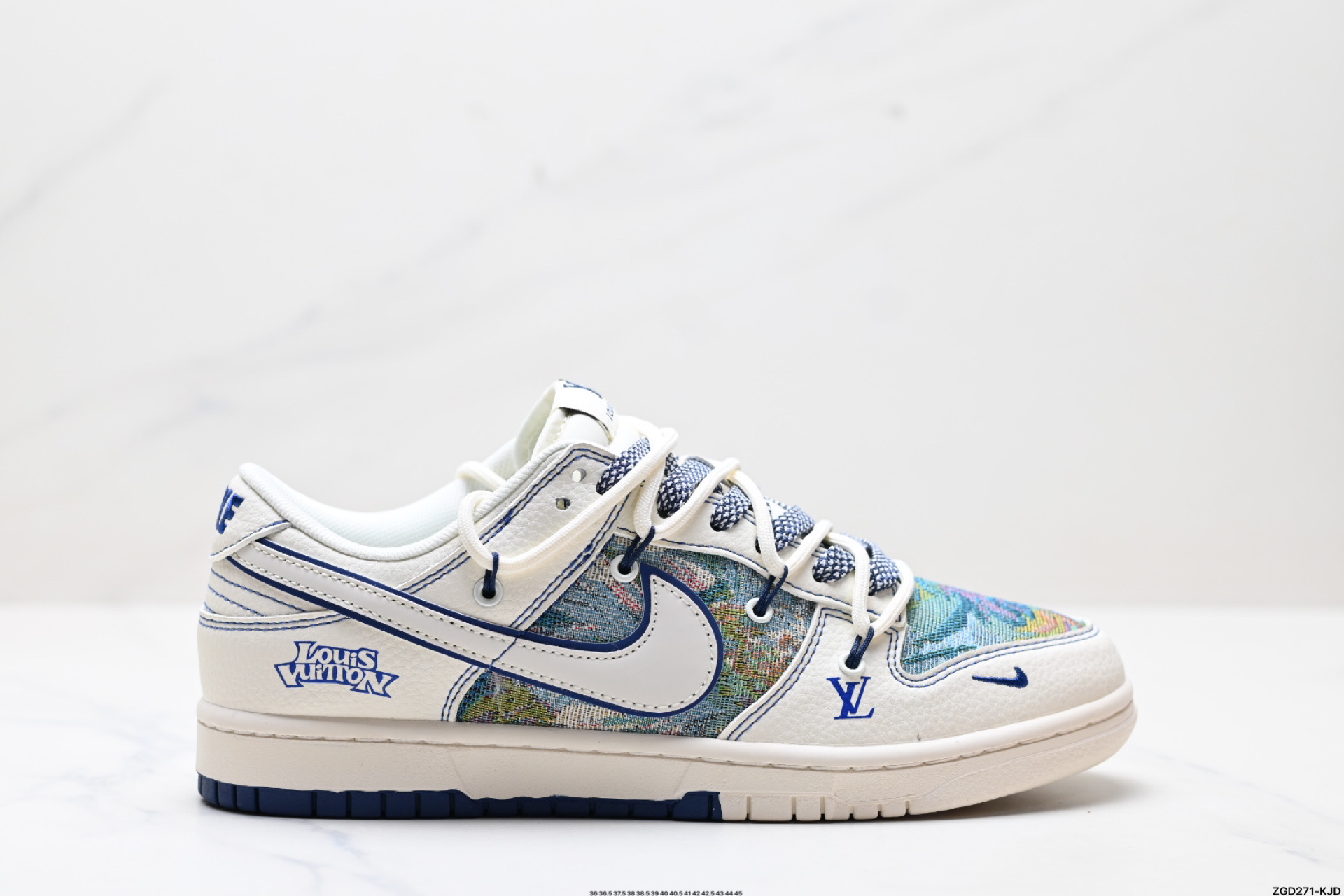 300 NK Dunk Low Retro “DIY高端定制” 低帮休闲运动板鞋  DM6868-077