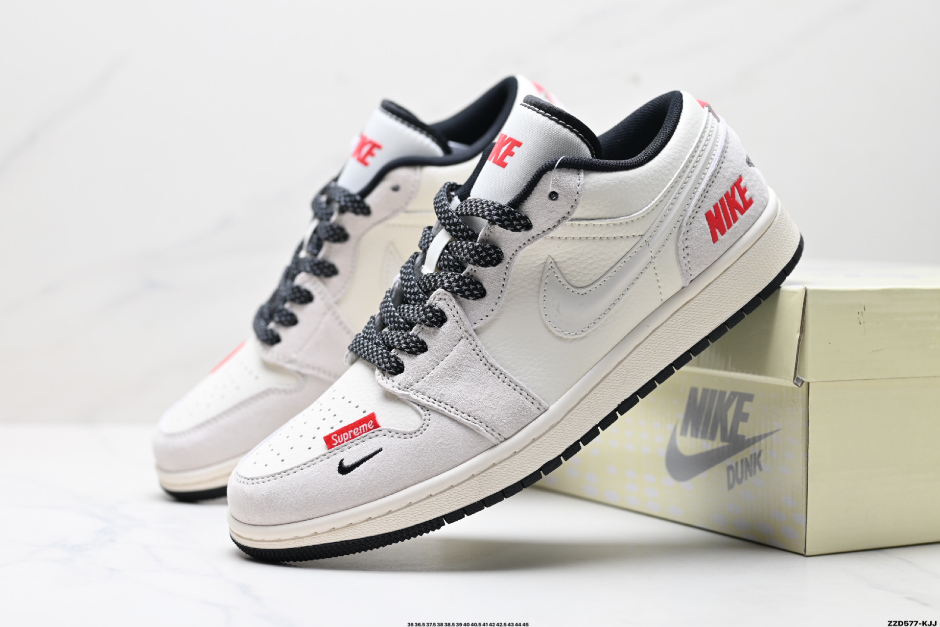 260 Nike Air Jordan 1 Low  AJ1乔1低帮休闲板鞋  XS6086-009