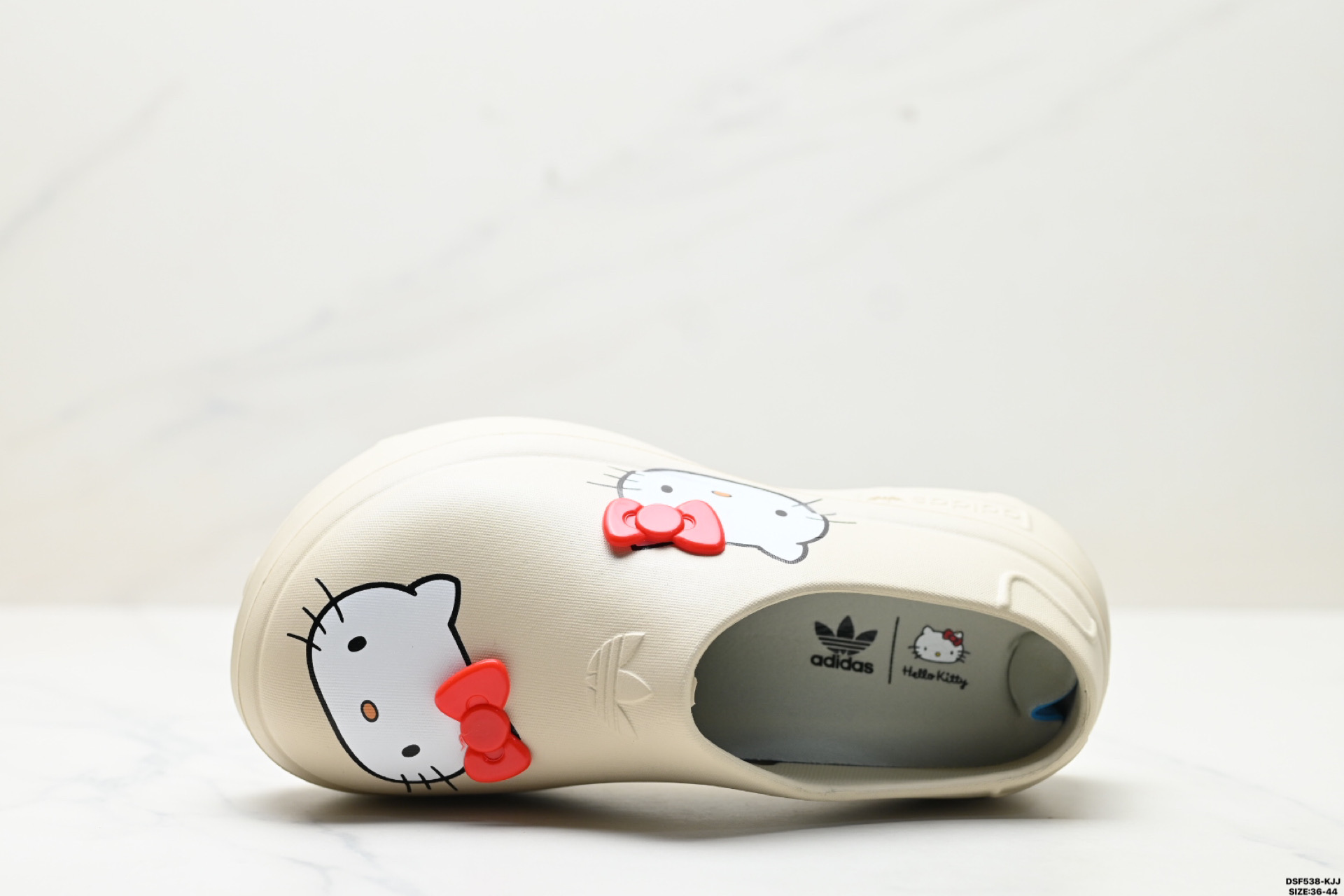 105 Adidas originals AdiFOM Stan Smith Mule W 厚底穆勒厨师鞋 Hello Kitty 凯蒂猫包头拖鞋