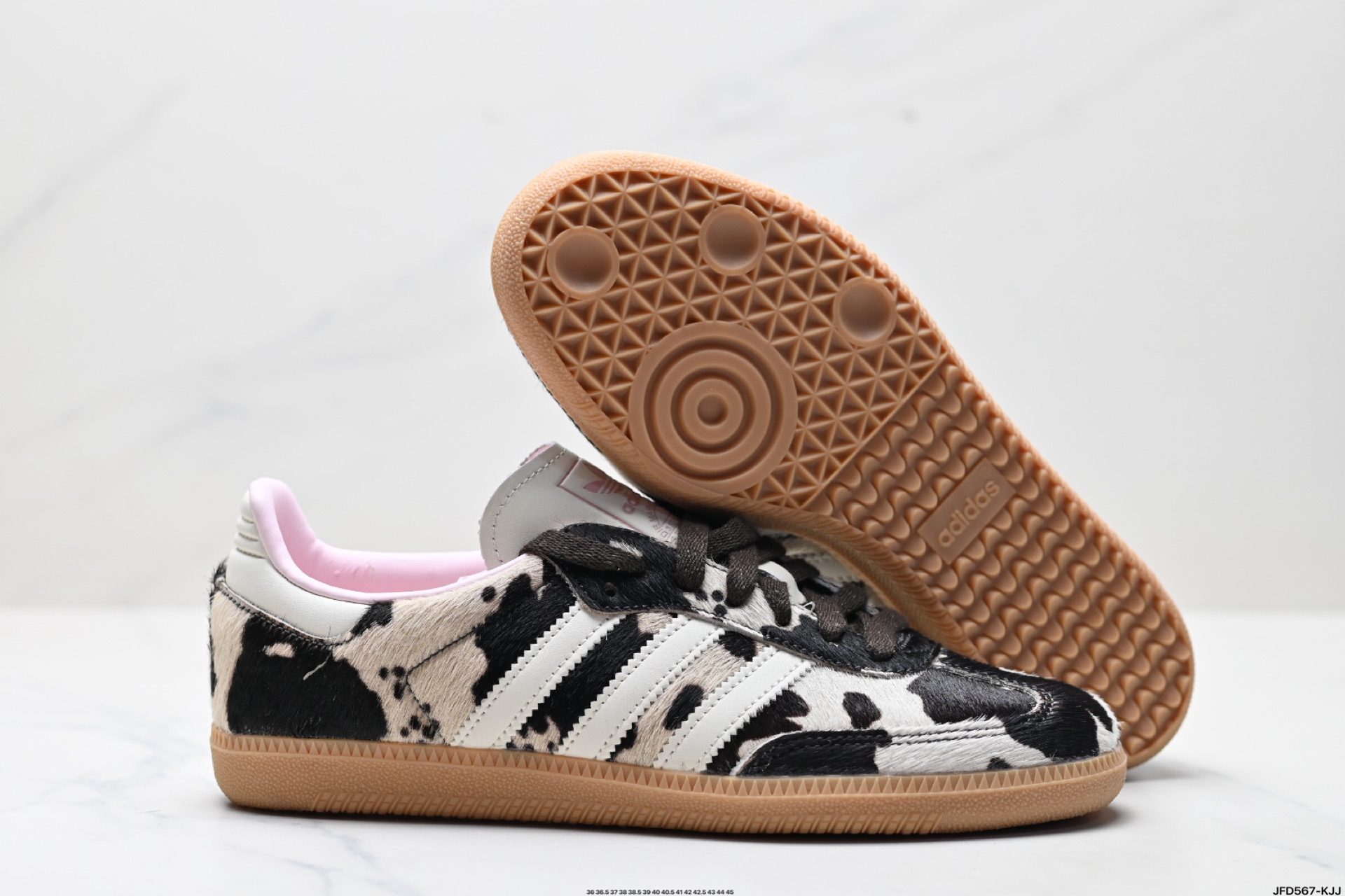 180 阿迪达斯三叶草Adidas Originals Samba 桑巴舞系列绅士德训足球风百搭低帮休闲运动板鞋  JR1256