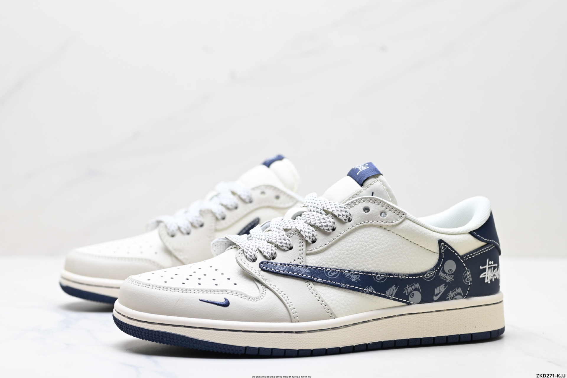 280 AJ1倒勾Travis Scott x Air Jordan 1 ” Reverse Mocha “ AJ1乔1 TS 闪电 联名倒钩 低帮文化篮球鞋  JJ2508-551