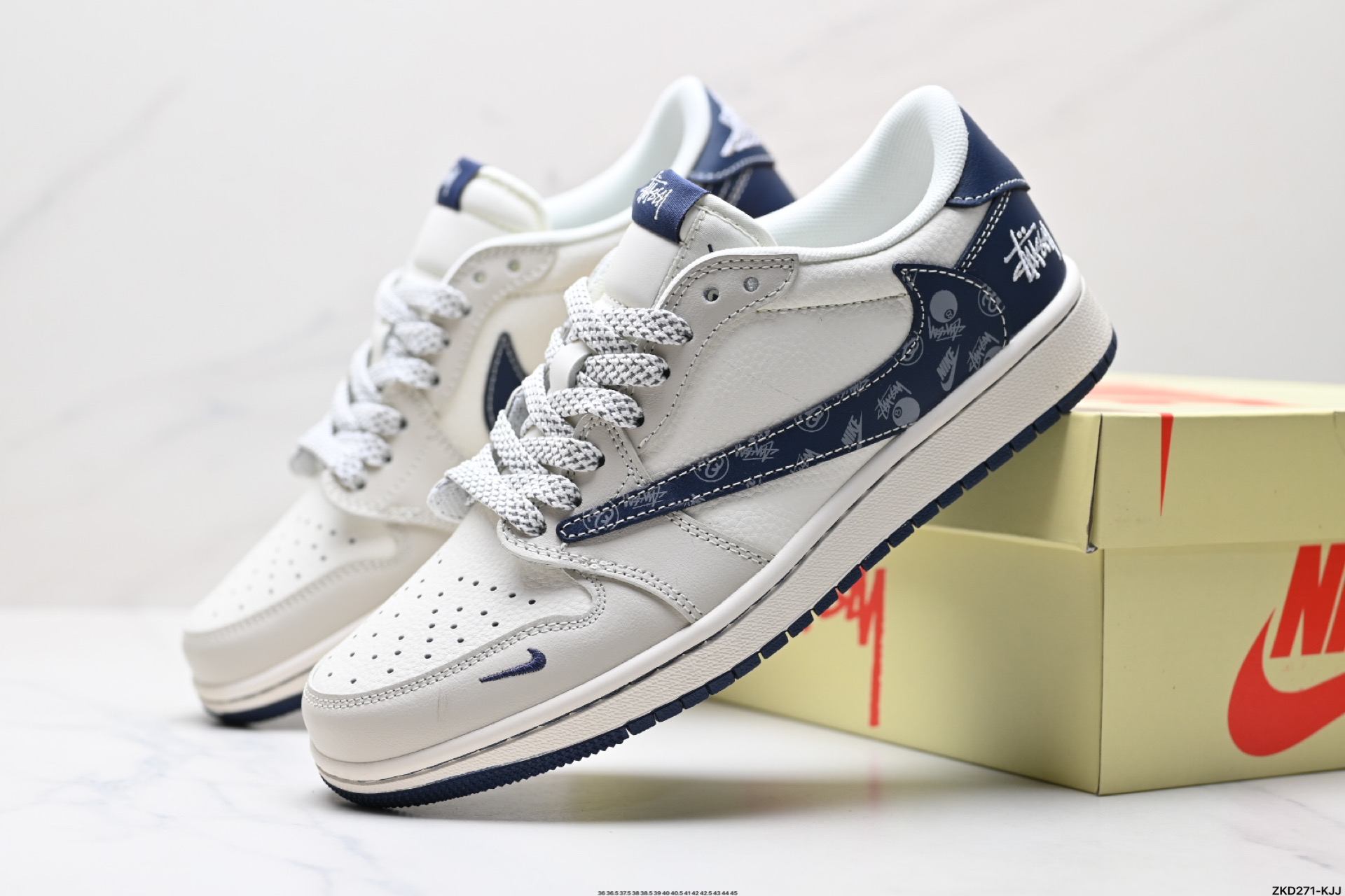 280 AJ1倒勾Travis Scott x Air Jordan 1 ” Reverse Mocha “ AJ1乔1 TS 闪电 联名倒钩 低帮文化篮球鞋  JJ2508-551