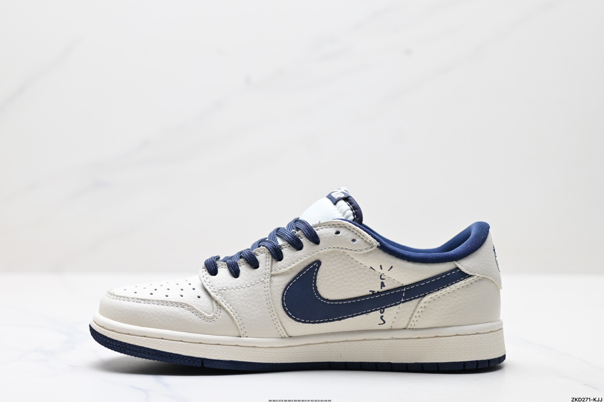 280 AJ1倒勾Travis Scott x Air Jordan 1 ” Reverse Mocha “ AJ1乔1 TS 闪电 联名倒钩 低帮文化篮球鞋  LD2025-015