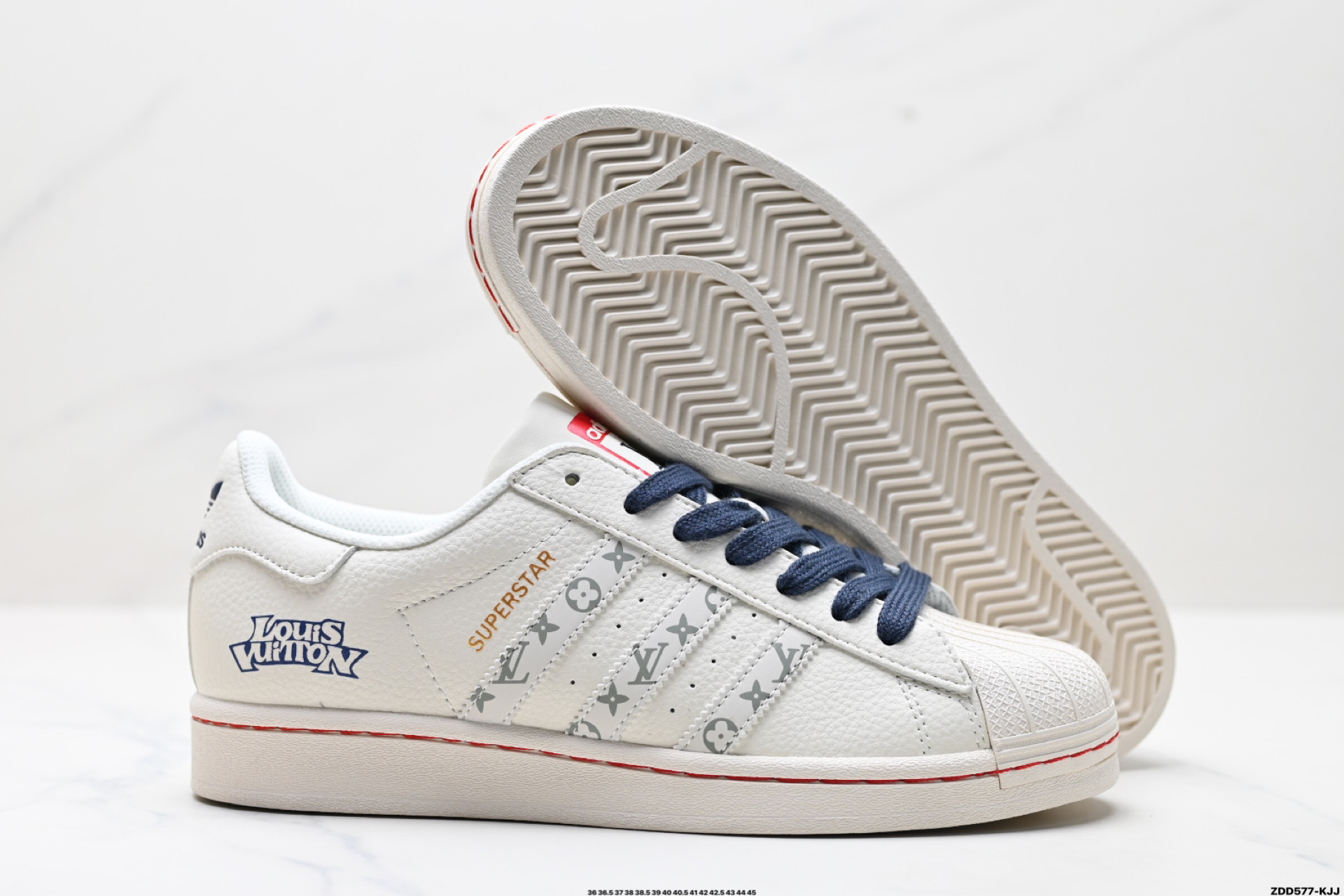 240 阿迪达斯Adidas三叶草 Originals Superstar贝壳头’DIY’系列低帮经典百搭休闲运动板鞋   JY8901