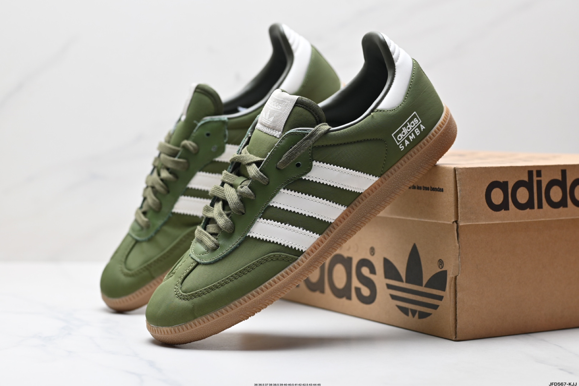 180 纯原ADIDAS三叶草SAMBA OG男女低帮复古运动休闲德训板鞋 lE3440