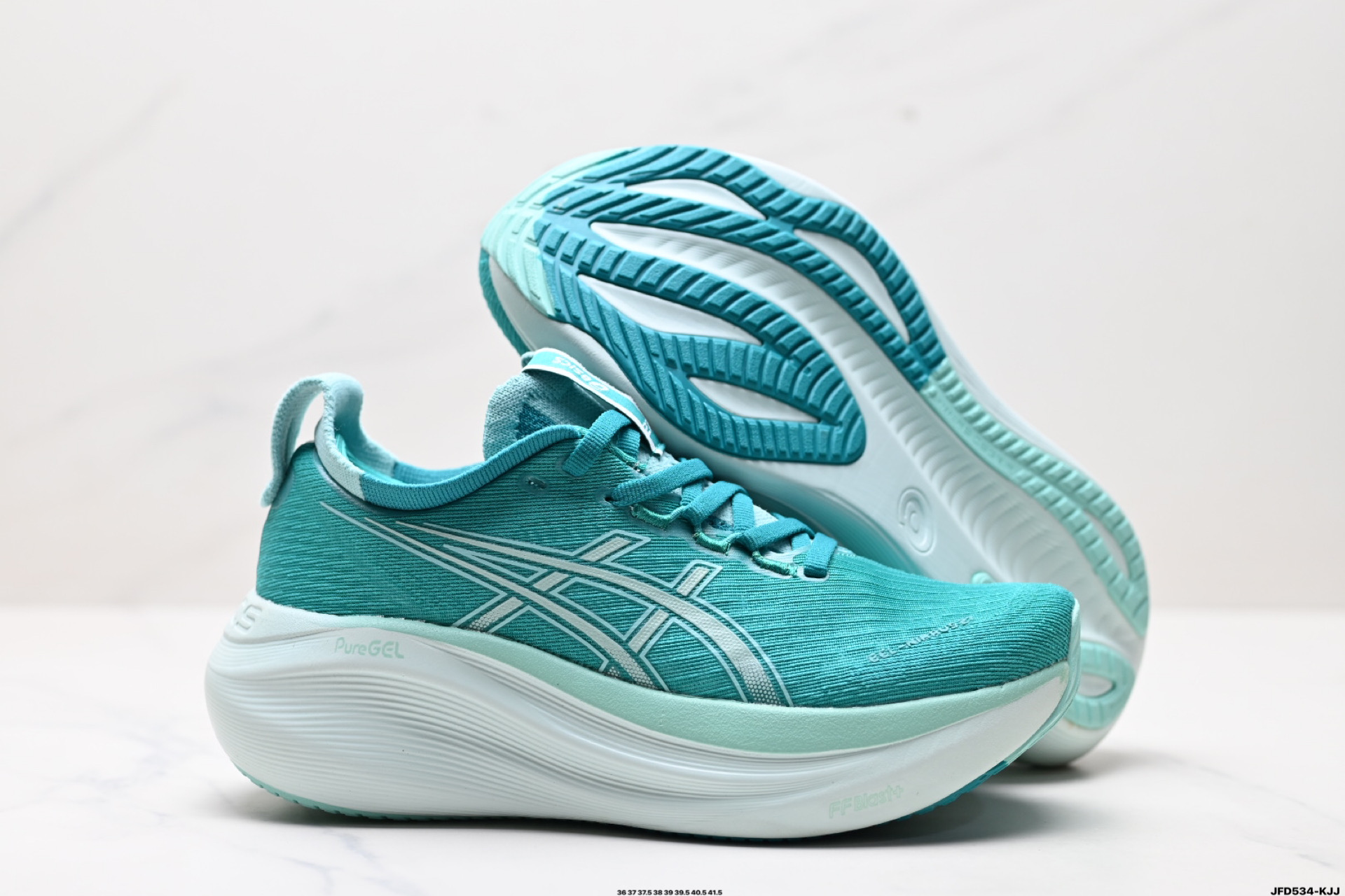 180 Asics Gel-Nimbus 27 舒适防滑耐磨低帮休闲跑步鞋 1012B753-400
