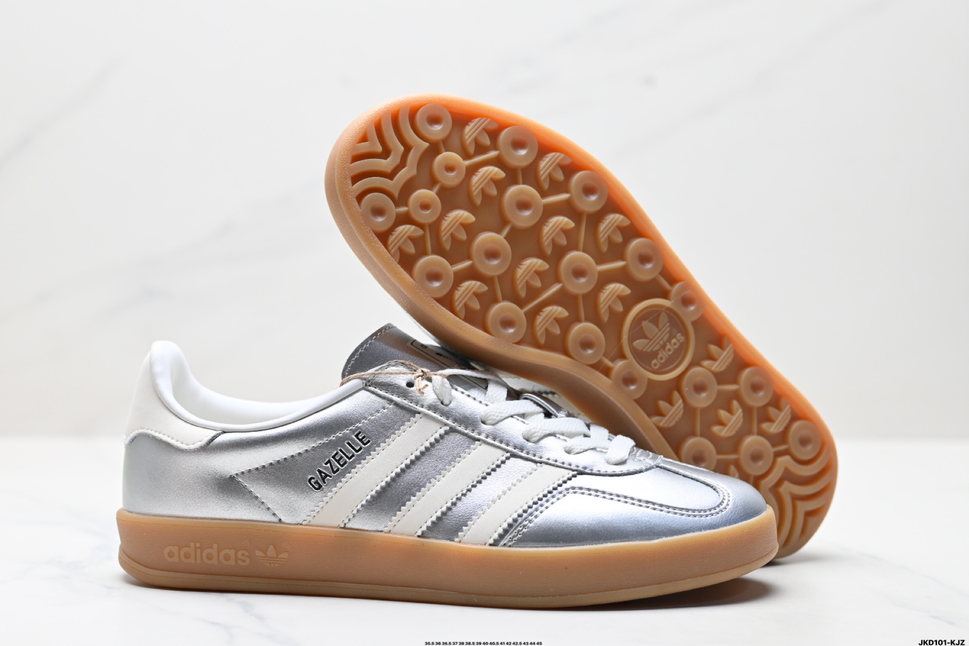 170 adidas Originals Gazelle INdoor 三叶草休闲防滑耐磨低帮板鞋  JR1206