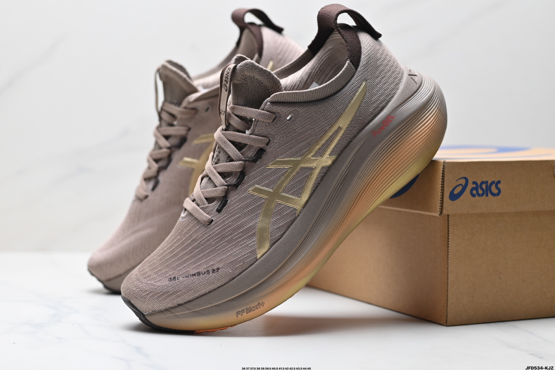 180 Asics Gel-Nimbus 27 舒适防滑耐磨低帮休闲跑步鞋  1012B816-020