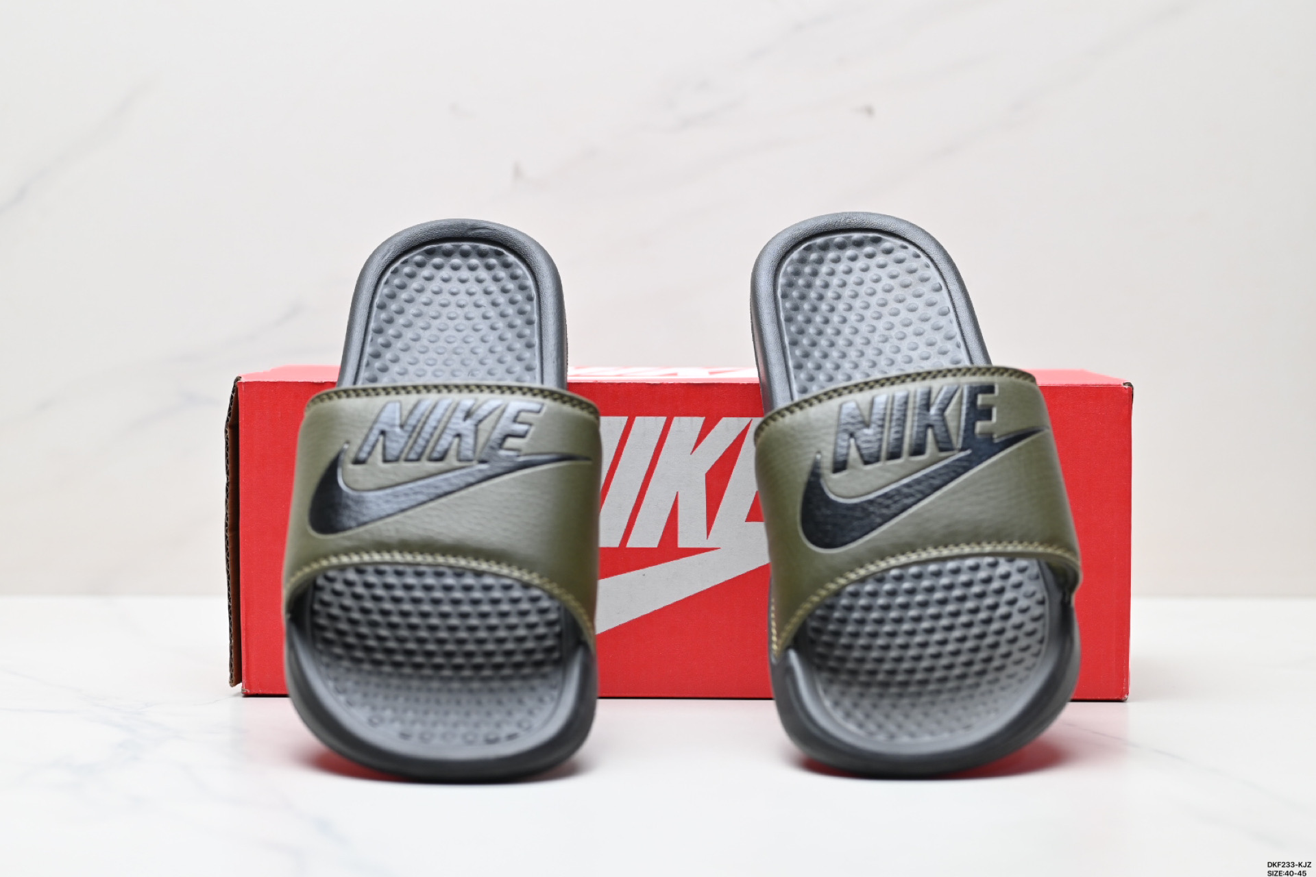 75 Nike/耐克2025夏款男防滑一字拖运动休闲拖鞋  CZ6501-101