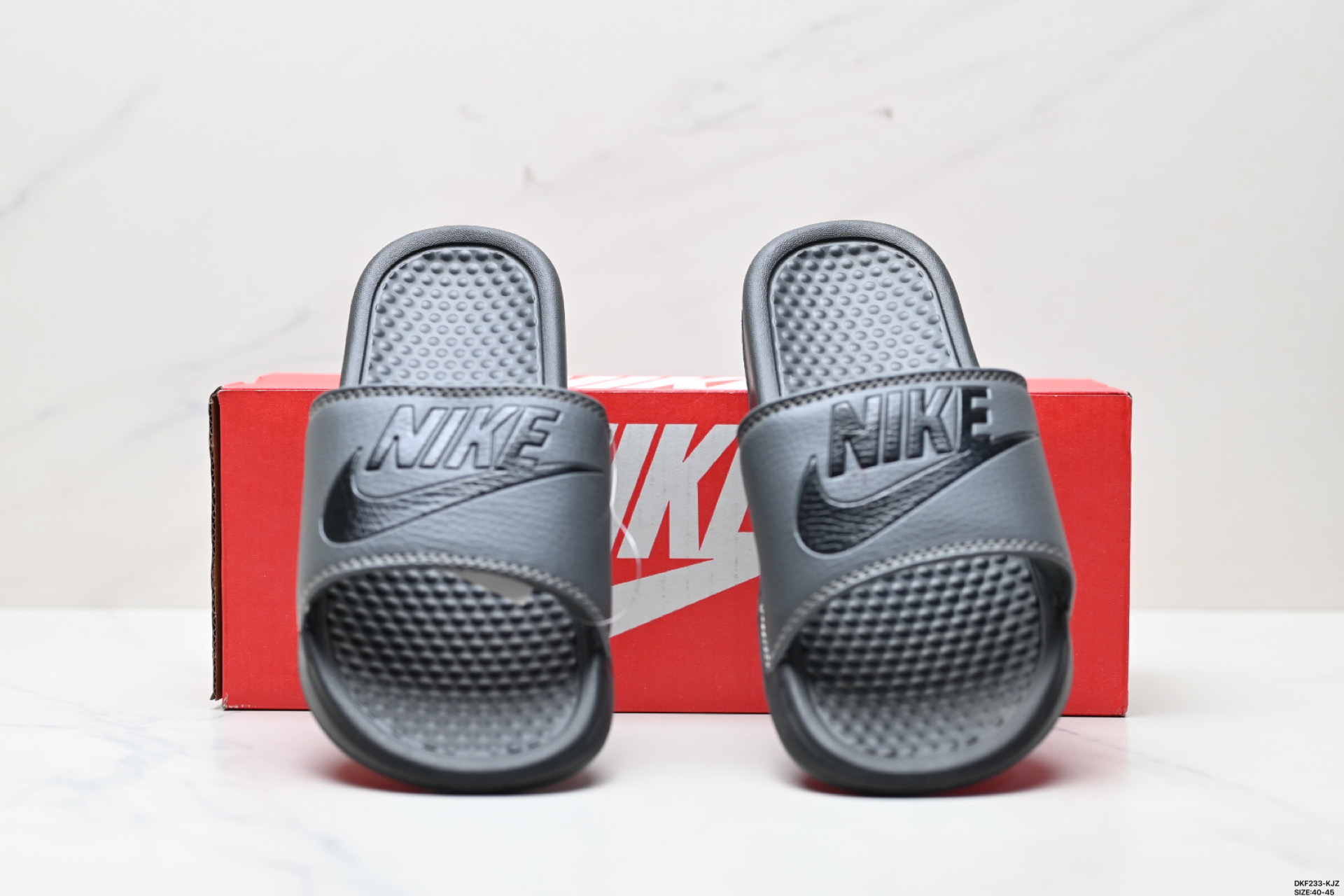 75 Nike/耐克2025夏款男防滑一字拖运动休闲拖鞋  CZ6501-101