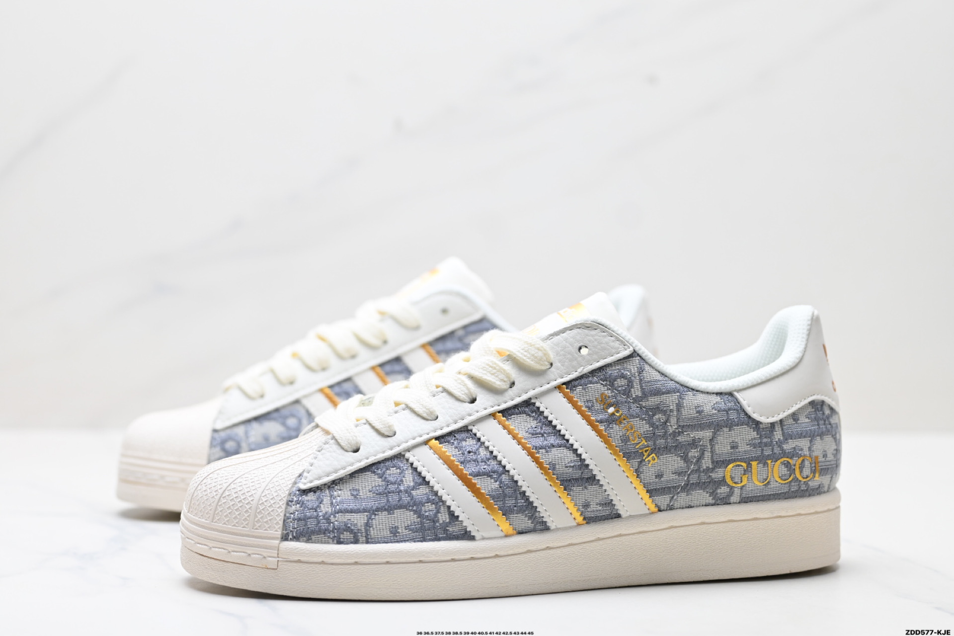 240 阿迪达斯Adidas三叶草 Originals Superstar贝壳头’DIY’系列低帮经典百搭休闲运动板鞋  JY8906