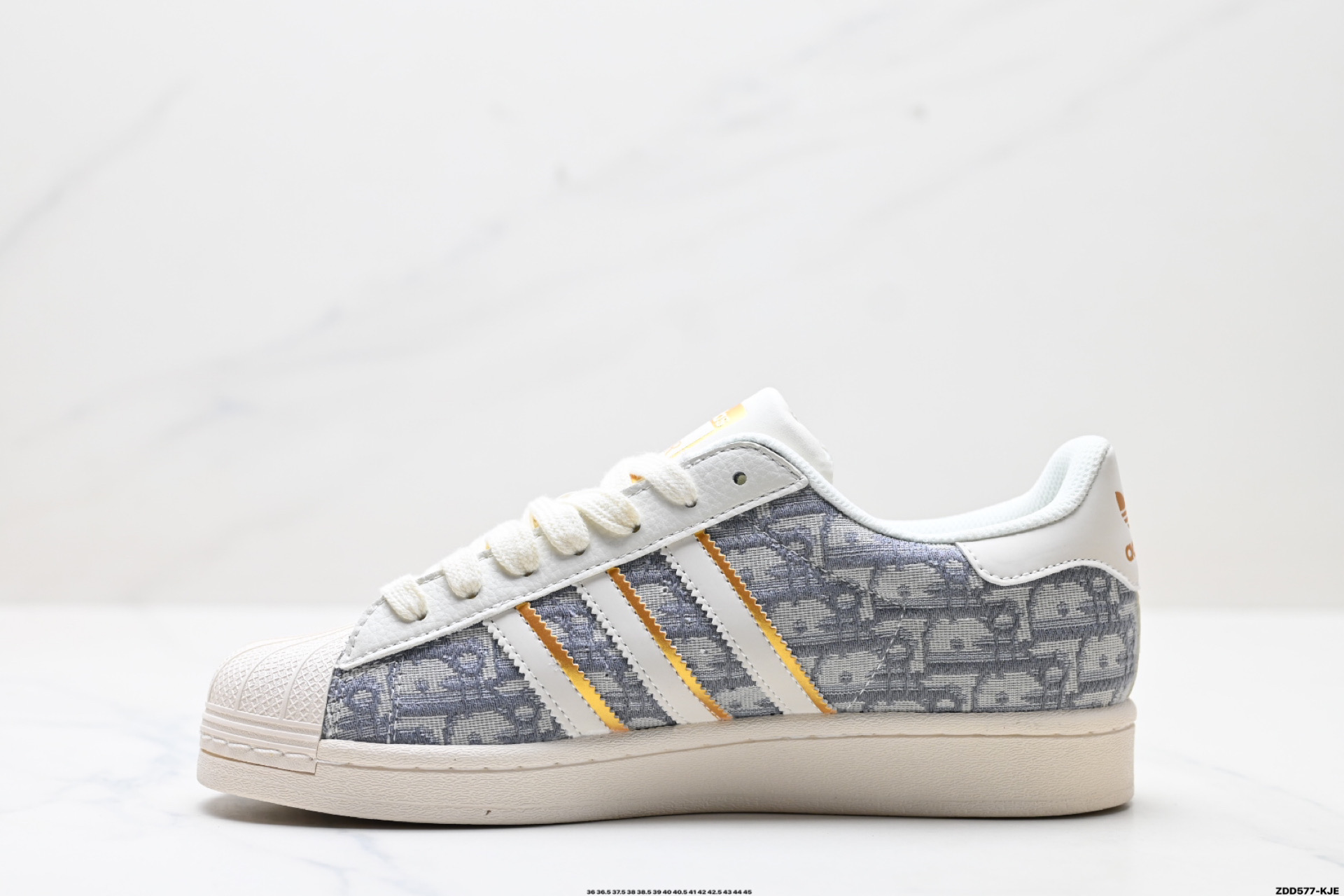 240 阿迪达斯Adidas三叶草 Originals Superstar贝壳头’DIY’系列低帮经典百搭休闲运动板鞋  JY8906