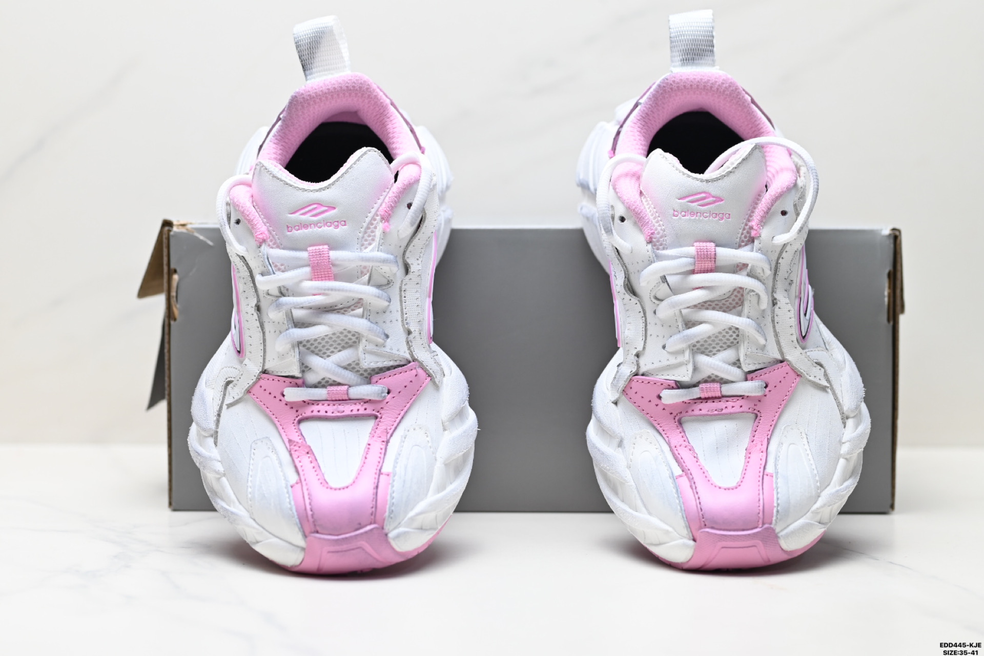 480 Balenciaga巴黎世家 Monday 牛皮革 圆头系带 低帮复古老爹鞋   825417 WDTSC 5191