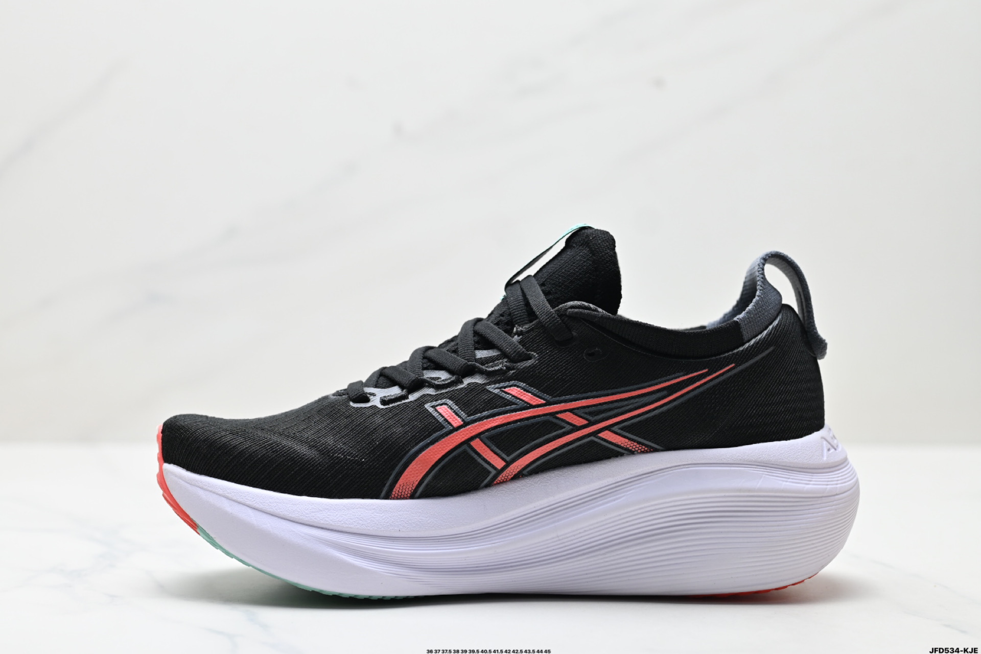 180 Asics Gel-Nimbus 27 舒适防滑耐磨低帮休闲跑步鞋  1011B958-001