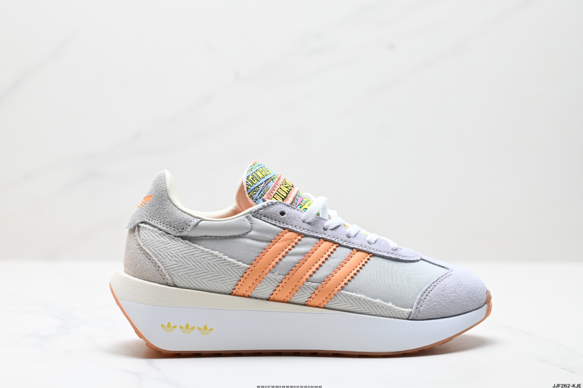 🈴️💰115 真标✅GAZELLE INDOOR W皮革舒适百搭 防滑耐磨 低帮 生活休闲鞋 男女同款＞ 货号:lF4234 尺码:36 36.5 37 38 38.5 39 40 40.5 41 42 42.5 43 44 45 lD:JJF262-KJE