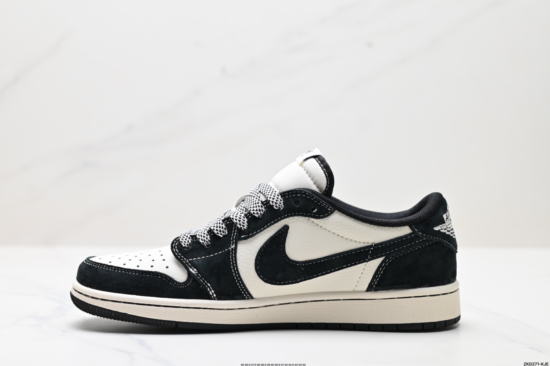 280 AJ1倒勾Travis Scott x Air Jordan 1 ” Reverse Mocha “ AJ1乔1 TS 闪电 联名倒钩 低帮文化篮球鞋 YX5066-299