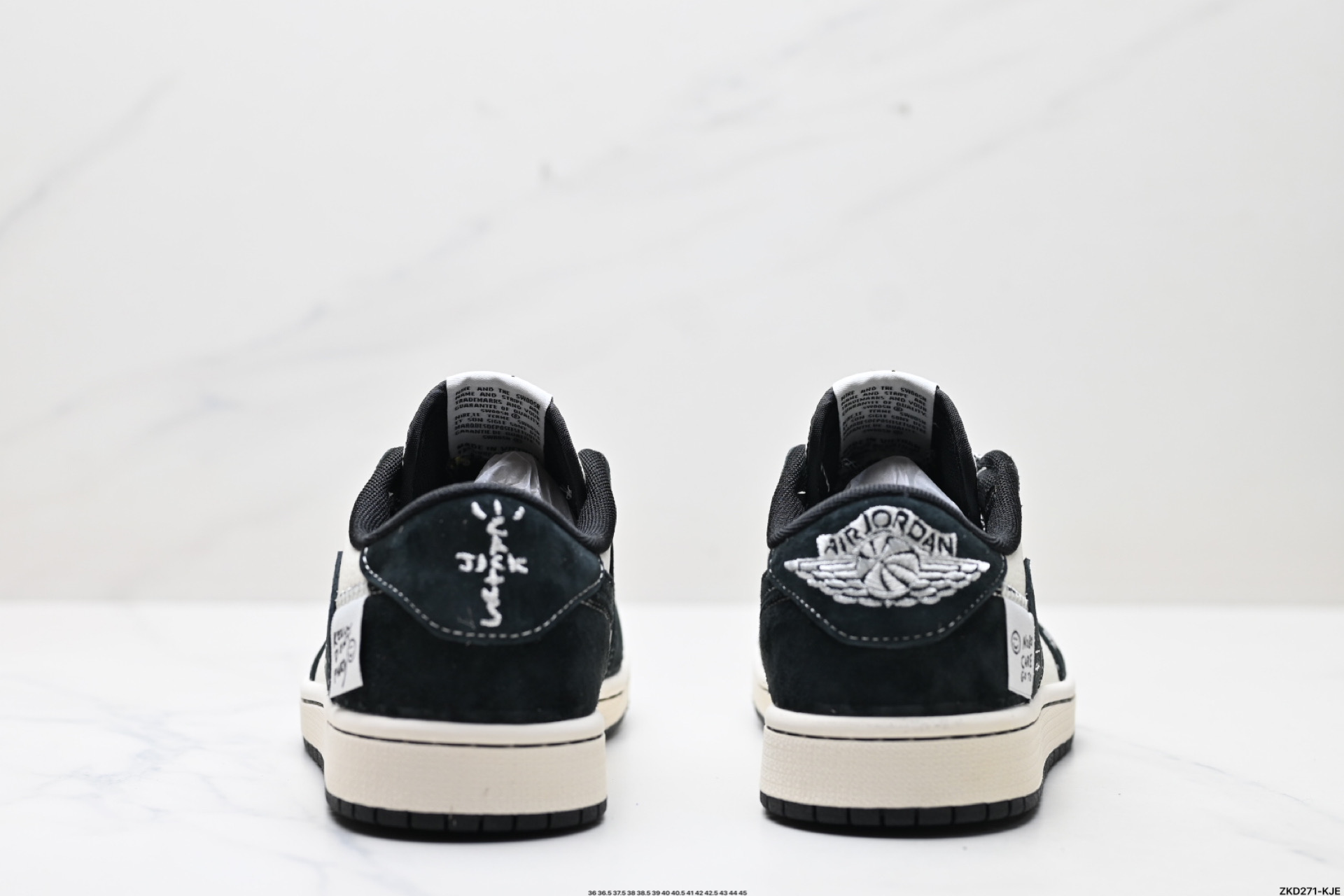 280 AJ1倒勾Travis Scott x Air Jordan 1 ” Reverse Mocha “ AJ1乔1 TS 闪电 联名倒钩 低帮文化篮球鞋 YX5066-299