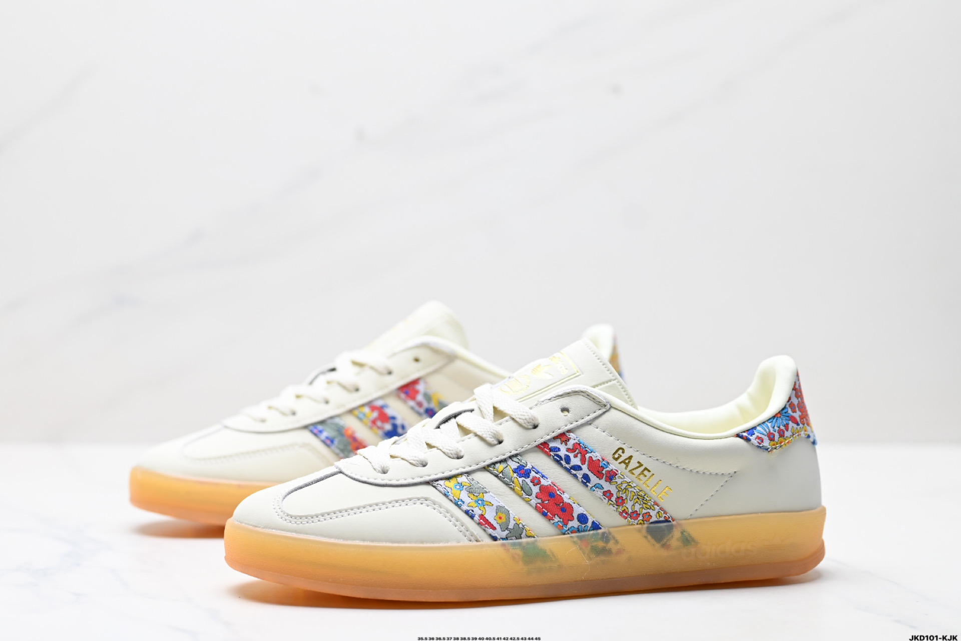 170 adidas Originals Gazelle INdoor 三叶草休闲防滑耐磨低帮板鞋 JH7370