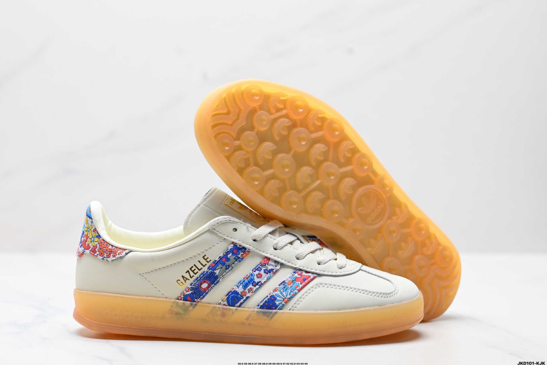 170 adidas Originals Gazelle INdoor 三叶草休闲防滑耐磨低帮板鞋 JH7370