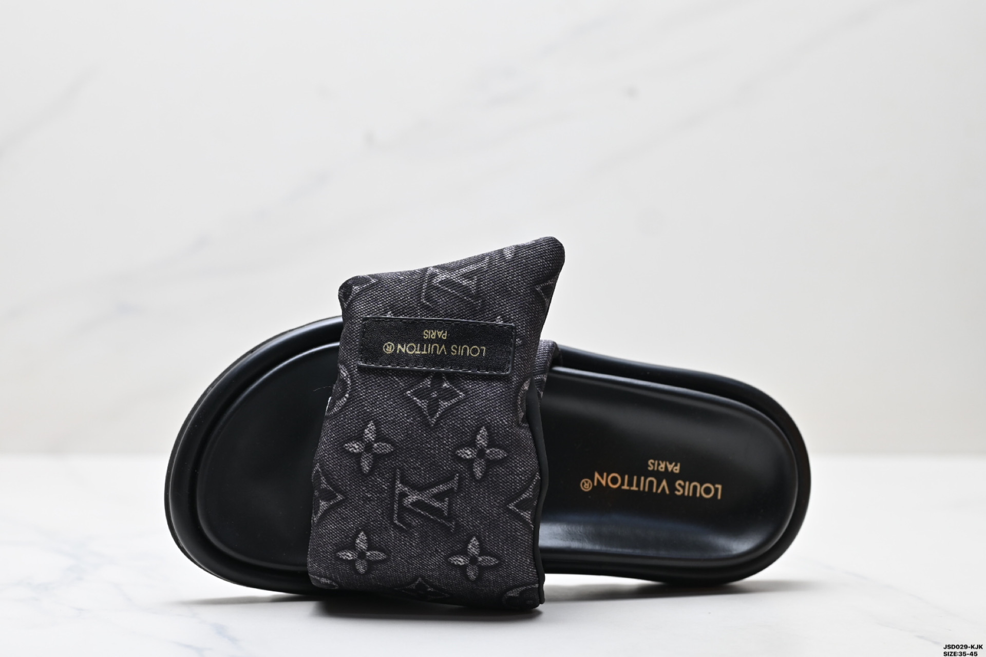 210 纯原LOUIS VUITTON路易威登 牛仔布 经典老花 LV 拖鞋