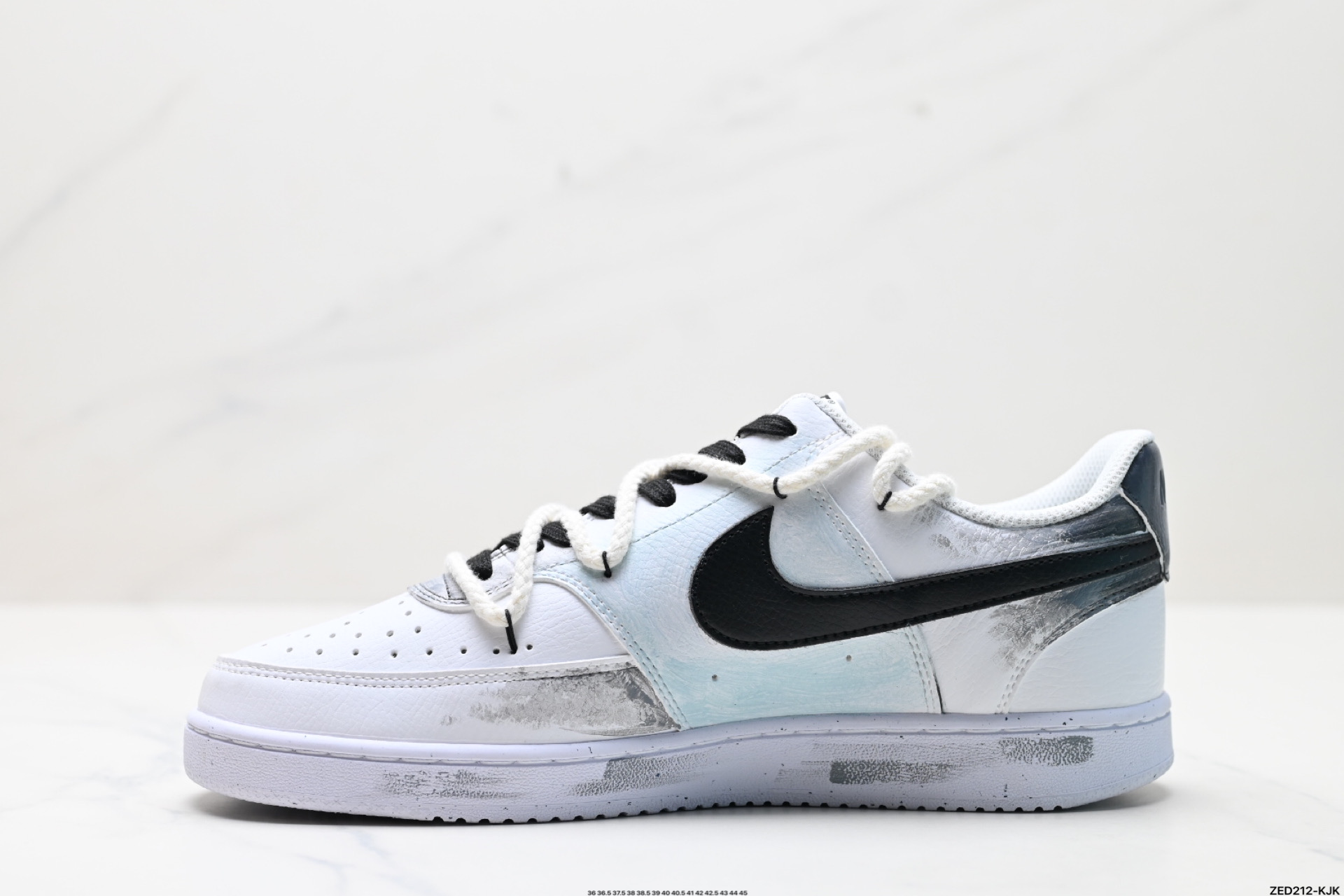 270 NIKE COURT VISION LO ‘DIY’定制 低帮百搭 透气休闲运动板鞋 DH2987-088
