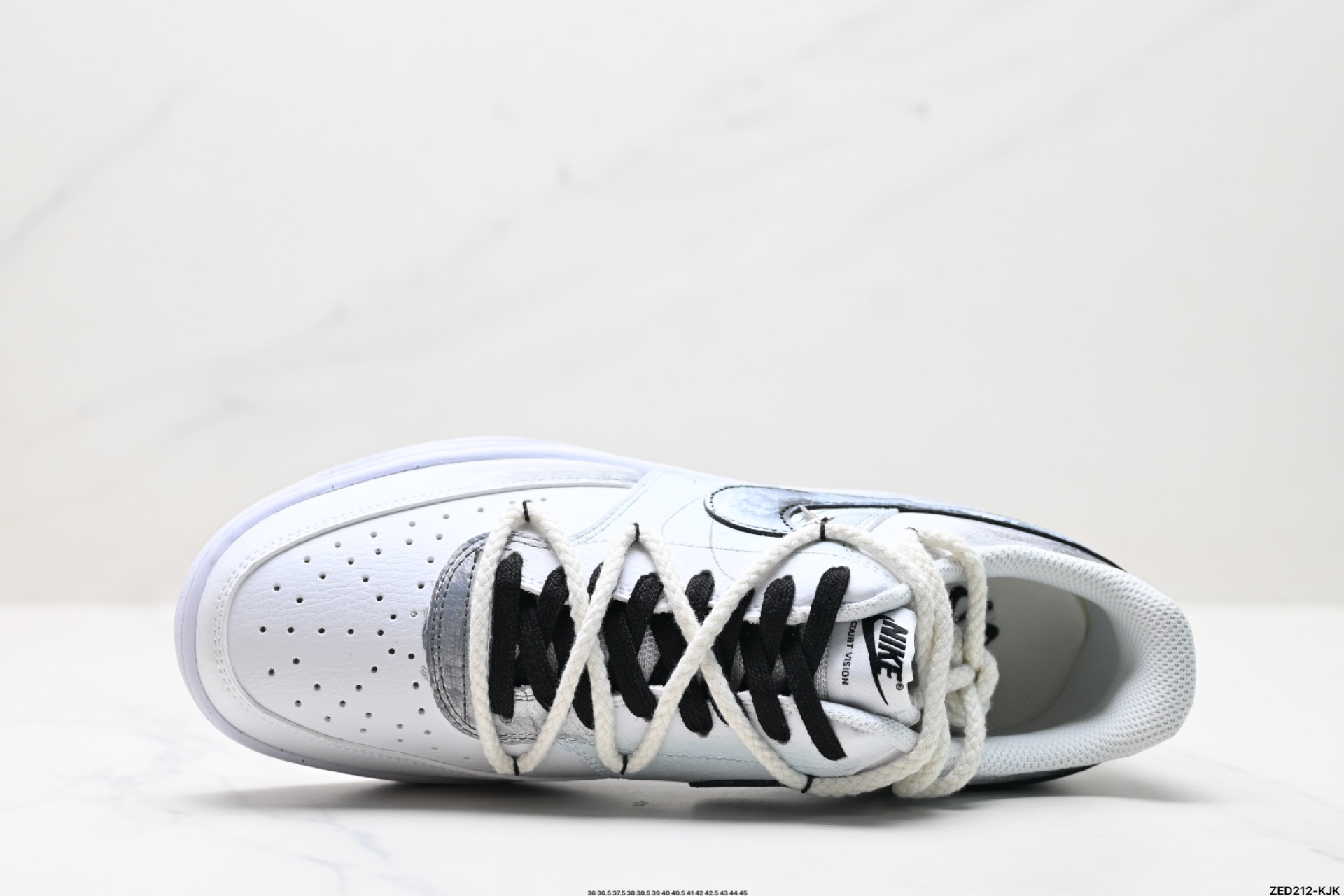 270 NIKE COURT VISION LO ‘DIY’定制 低帮百搭 透气休闲运动板鞋 DH2987-088