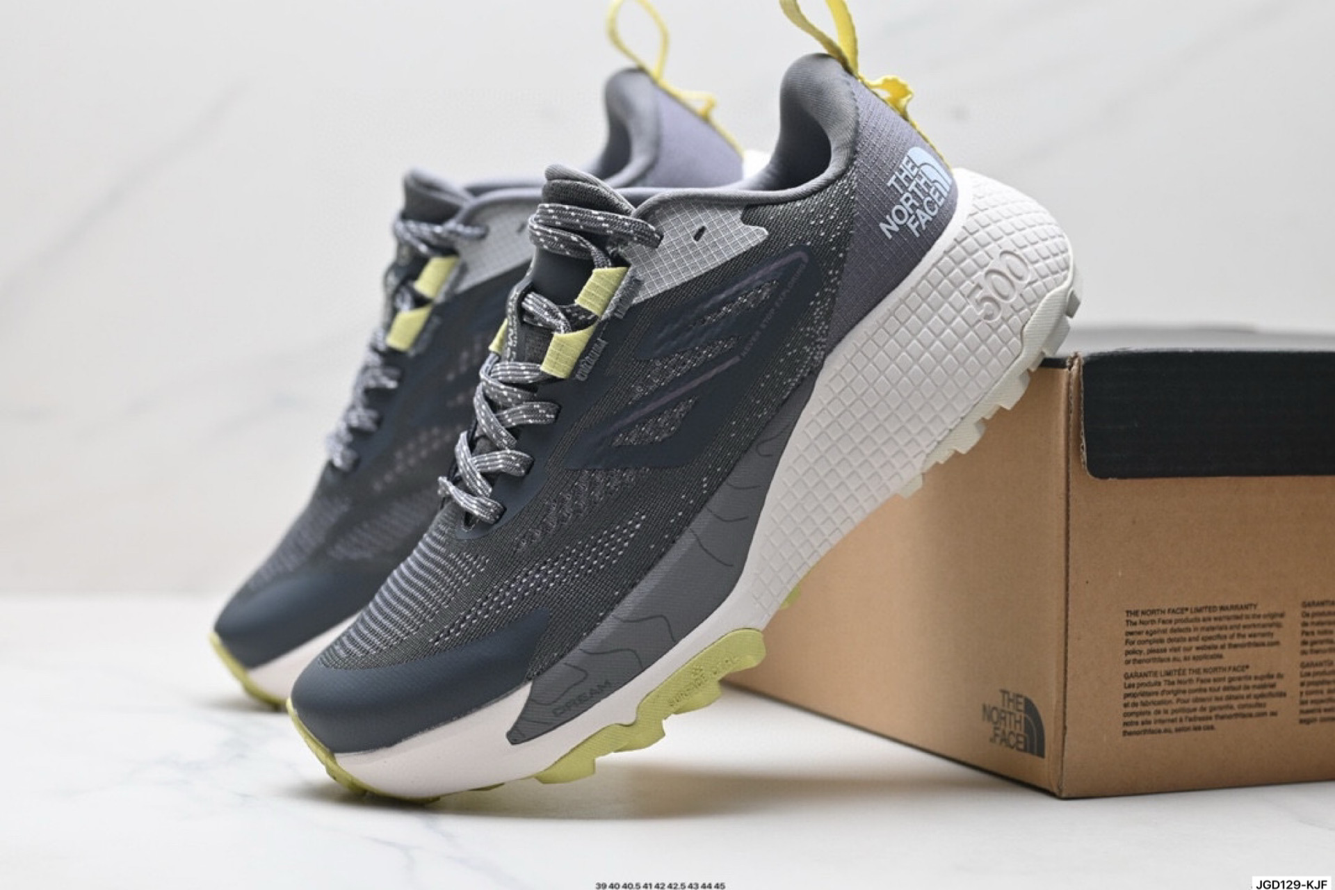 190 北面THE NORTH FACE Altamesa 500 圆头系带 减震 耐磨 低帮 徒步鞋  NFOA8A9P110W-070