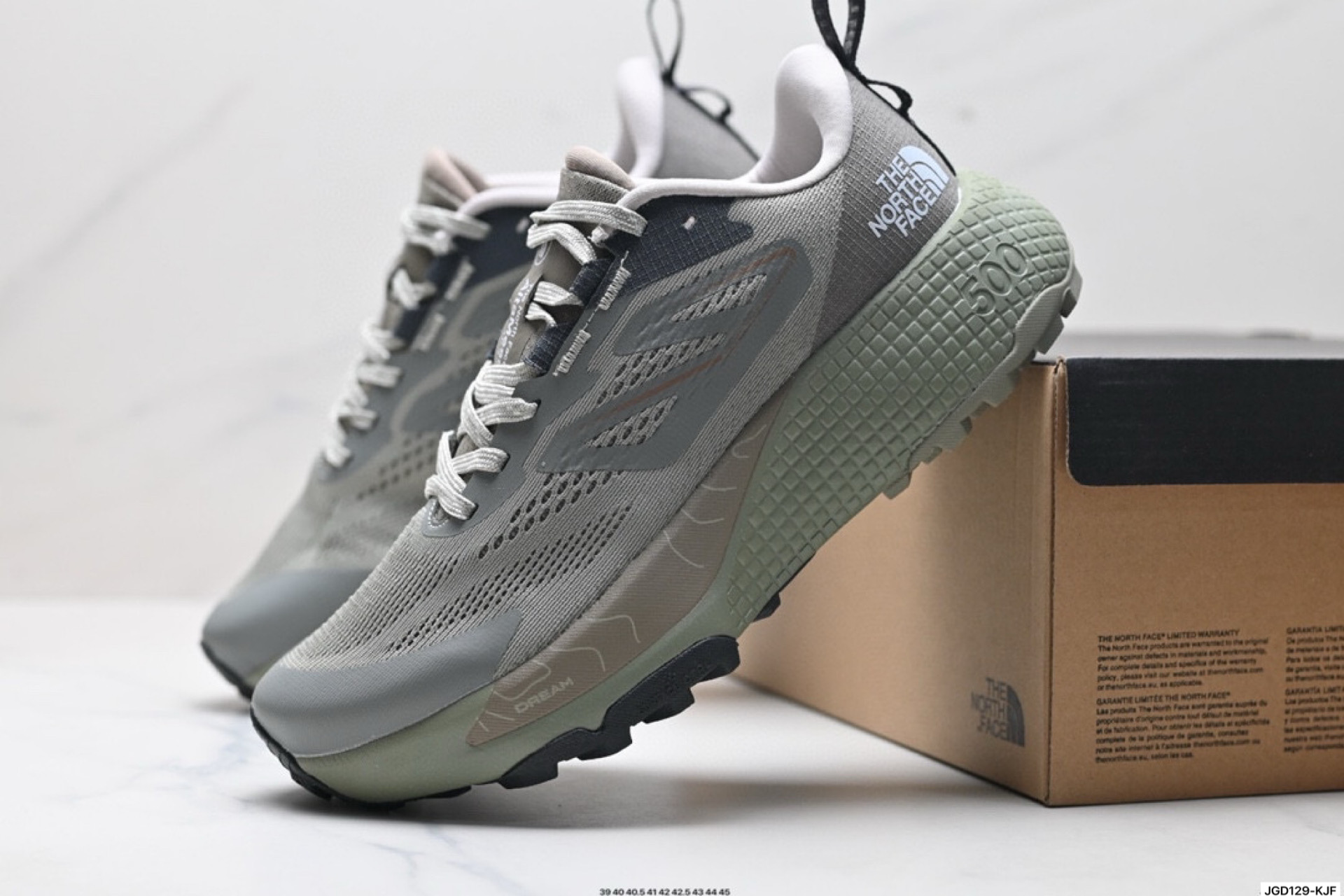 190 北面THE NORTH FACE Altamesa 500 圆头系带 减震 耐磨 低帮 徒步鞋  NFOA8A9P110W-070