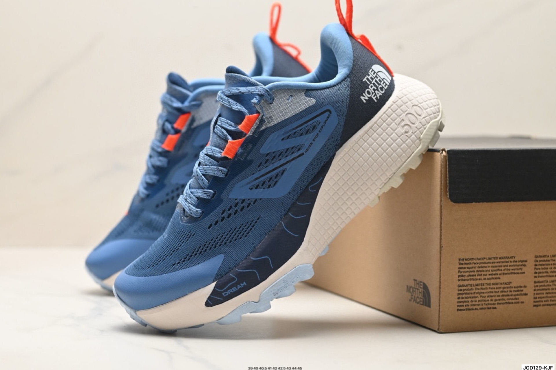 190 北面THE NORTH FACE Altamesa 500 圆头系带 减震 耐磨 低帮 徒步鞋  NFOA8A9P110W-070