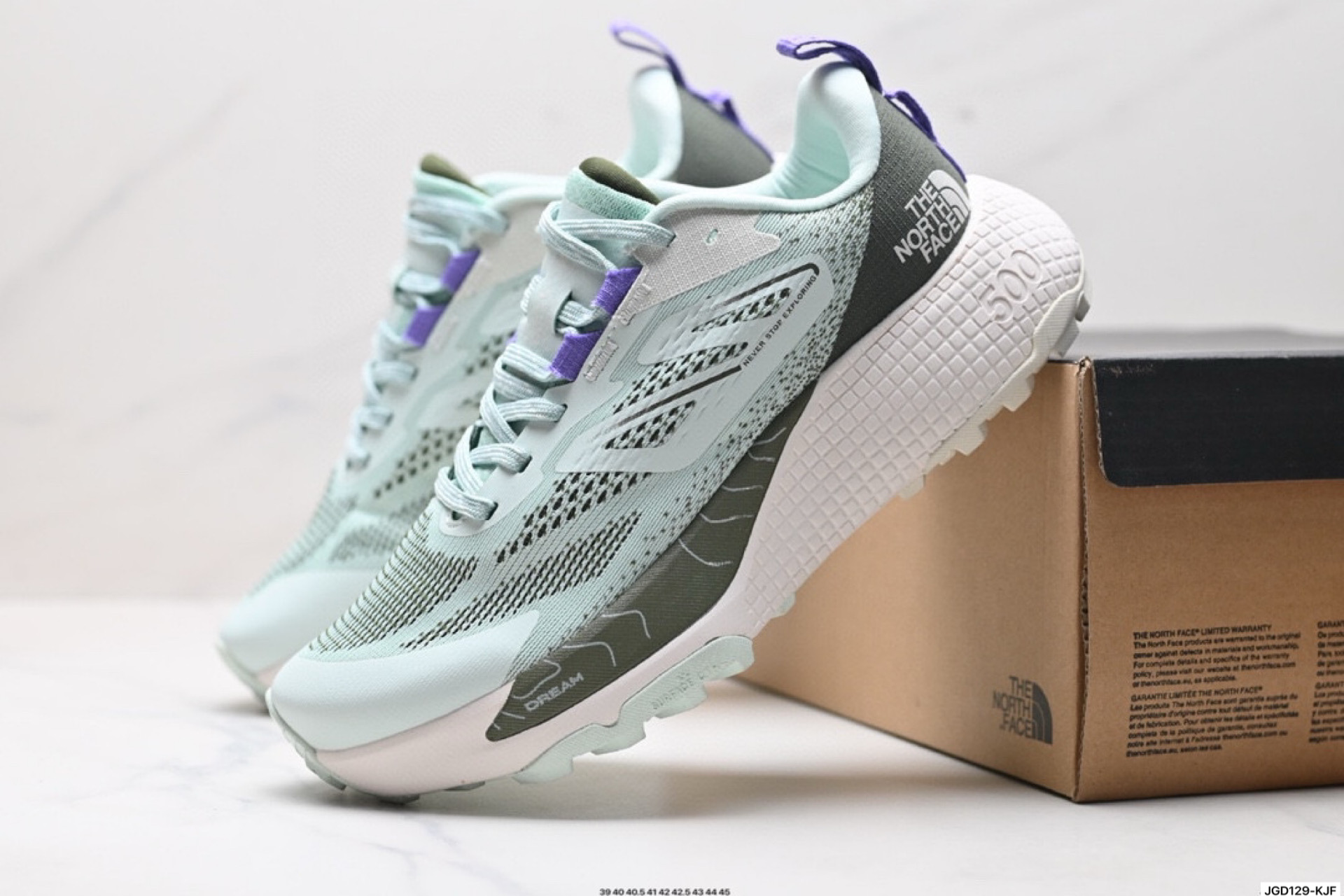 190 北面THE NORTH FACE Altamesa 500 圆头系带 减震 耐磨 低帮 徒步鞋  NFOA8A9P110W-070