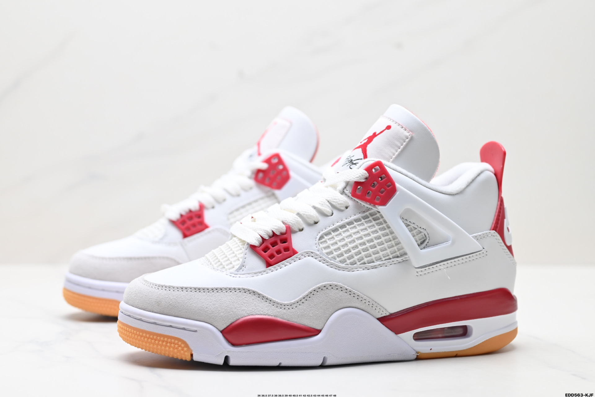 360 Nike Air Jordan 4 Retro 耐克迈克尔·乔丹AJ4代中帮复古休闲运动文化篮球鞋  DR5415-106