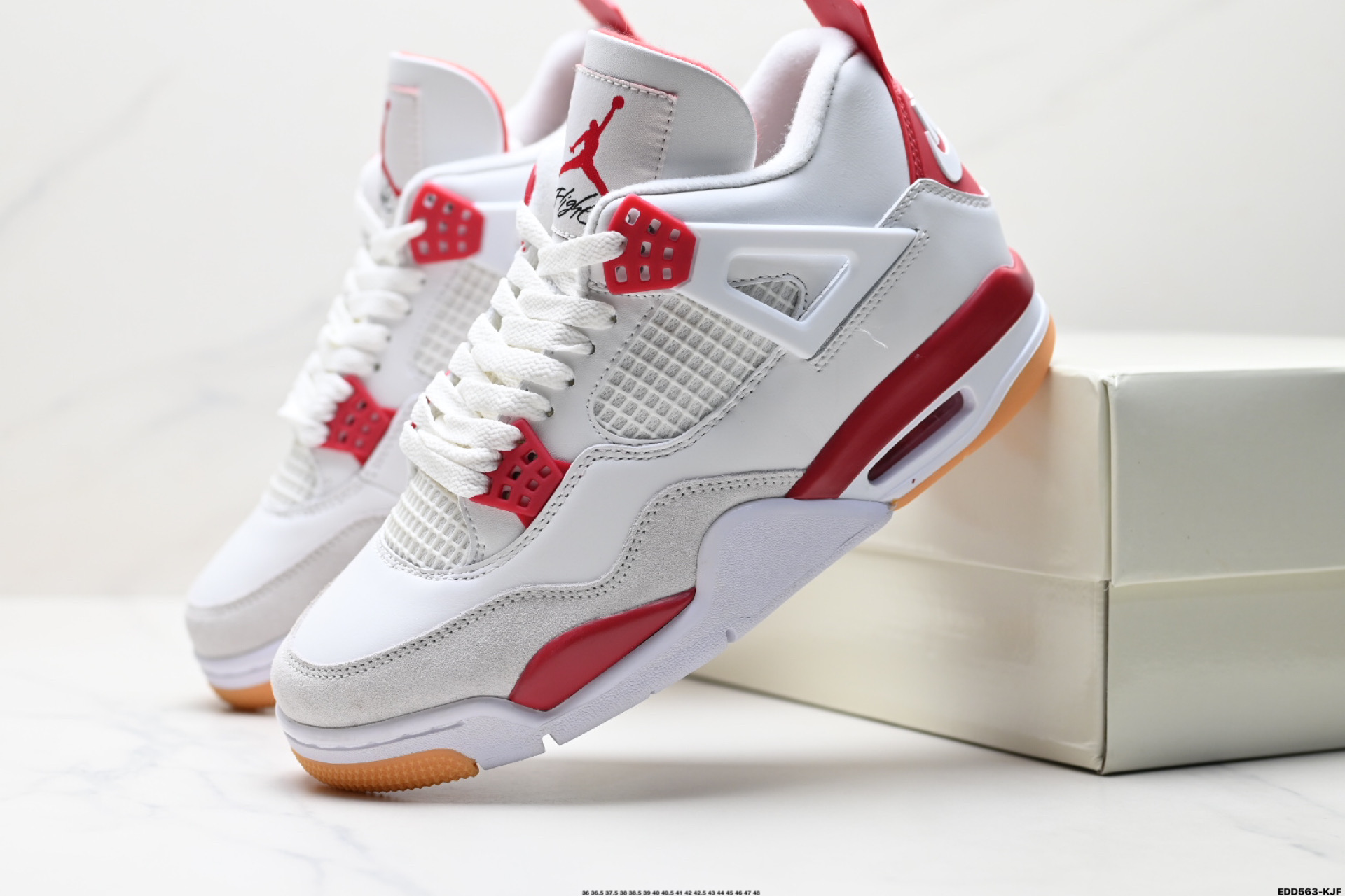 360 Nike Air Jordan 4 Retro 耐克迈克尔·乔丹AJ4代中帮复古休闲运动文化篮球鞋  DR5415-106