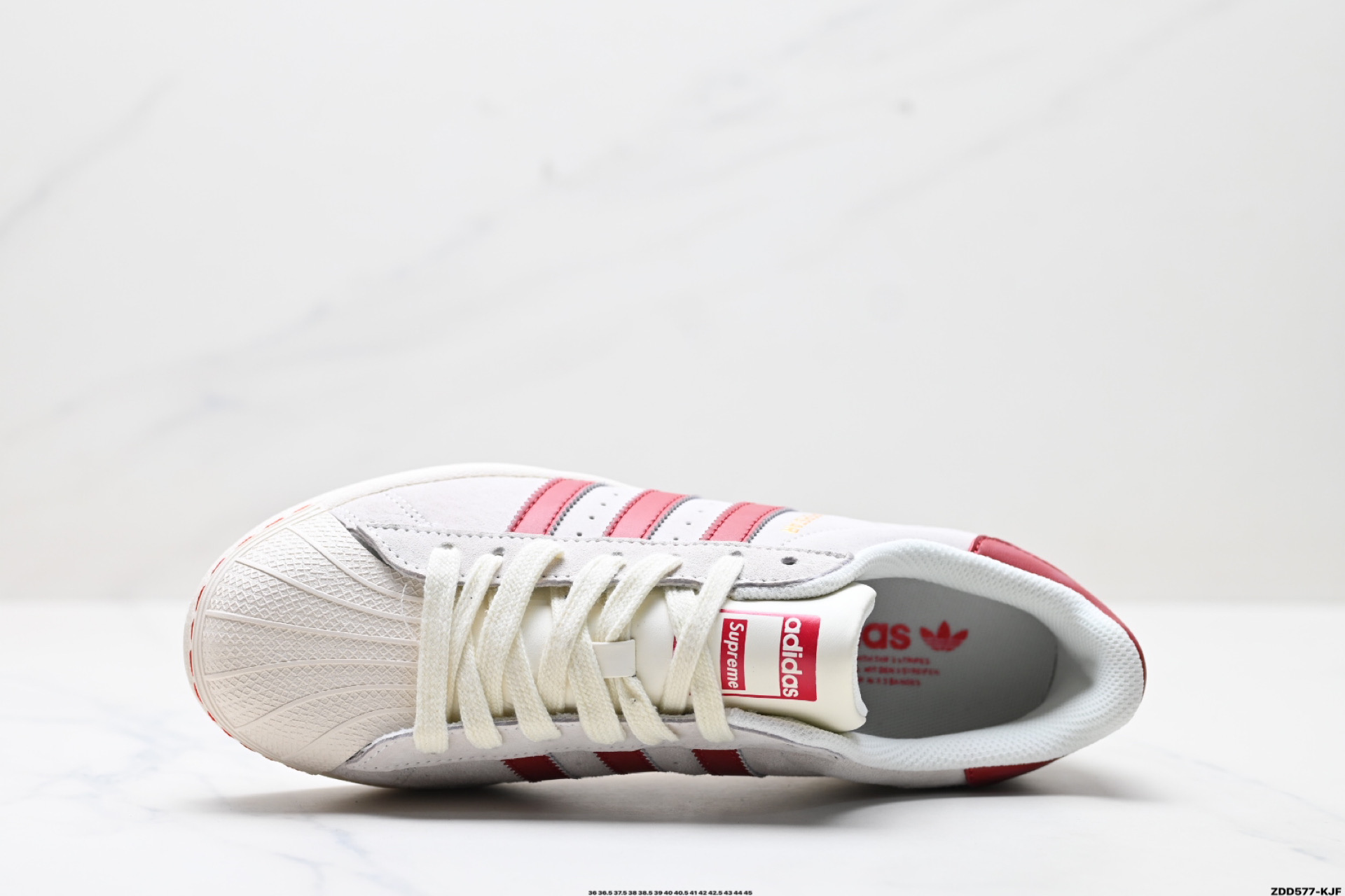 240 阿迪达斯Adidas三叶草 Originals Superstar贝壳头’DIY’系列低帮经典百搭休闲运动板鞋 BZ2526