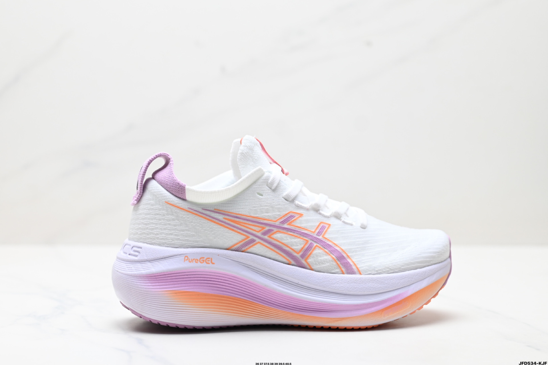 180 Asics Gel-Nimbus 27 舒适防滑耐磨低帮休闲跑步鞋 1012B753-101