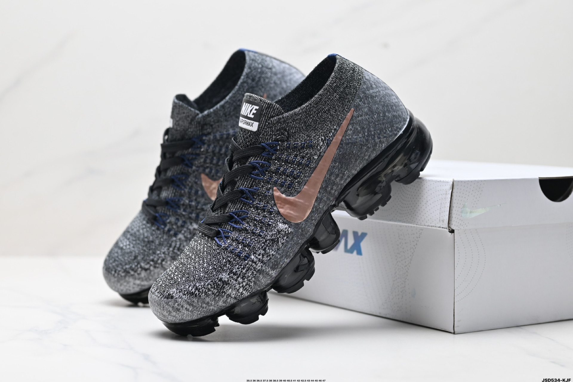 210 Nike Air VaporMax Flyknit 耐克全掌大气垫透气跑步鞋   849558-010