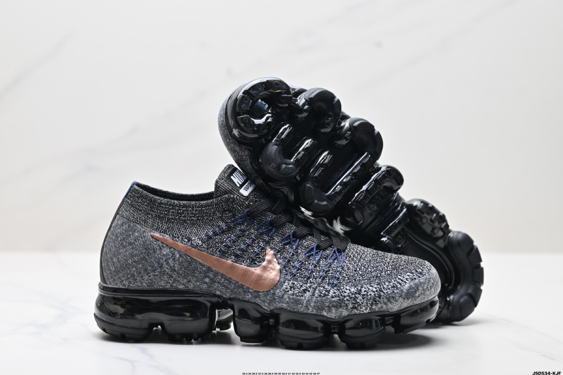 210 Nike Air VaporMax Flyknit 耐克全掌大气垫透气跑步鞋   849558-010