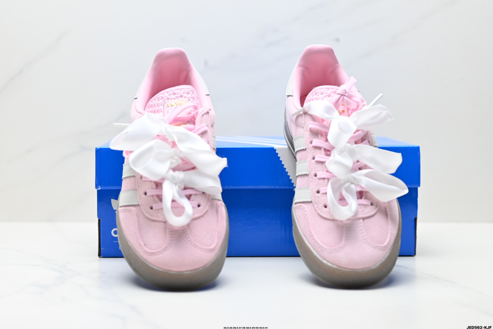 160 adidas Originals Gazelle Indoor 三叶草休闲防滑耐磨低帮板鞋 JI2716