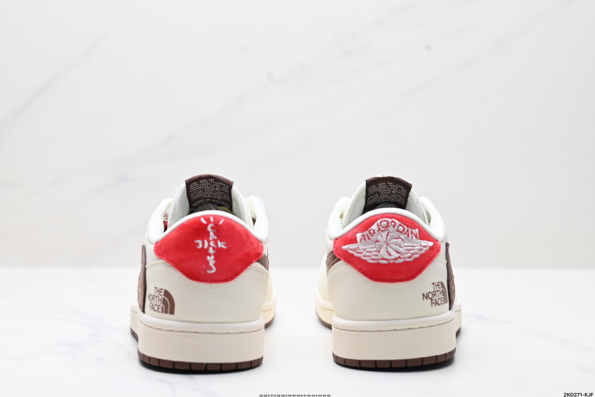 280 AJ1倒勾Travis Scott x Air Jordan 1 ” Reverse Mocha “ AJ1乔1 TS 闪电 联名倒钩 低帮文化篮球鞋 FC1688-213