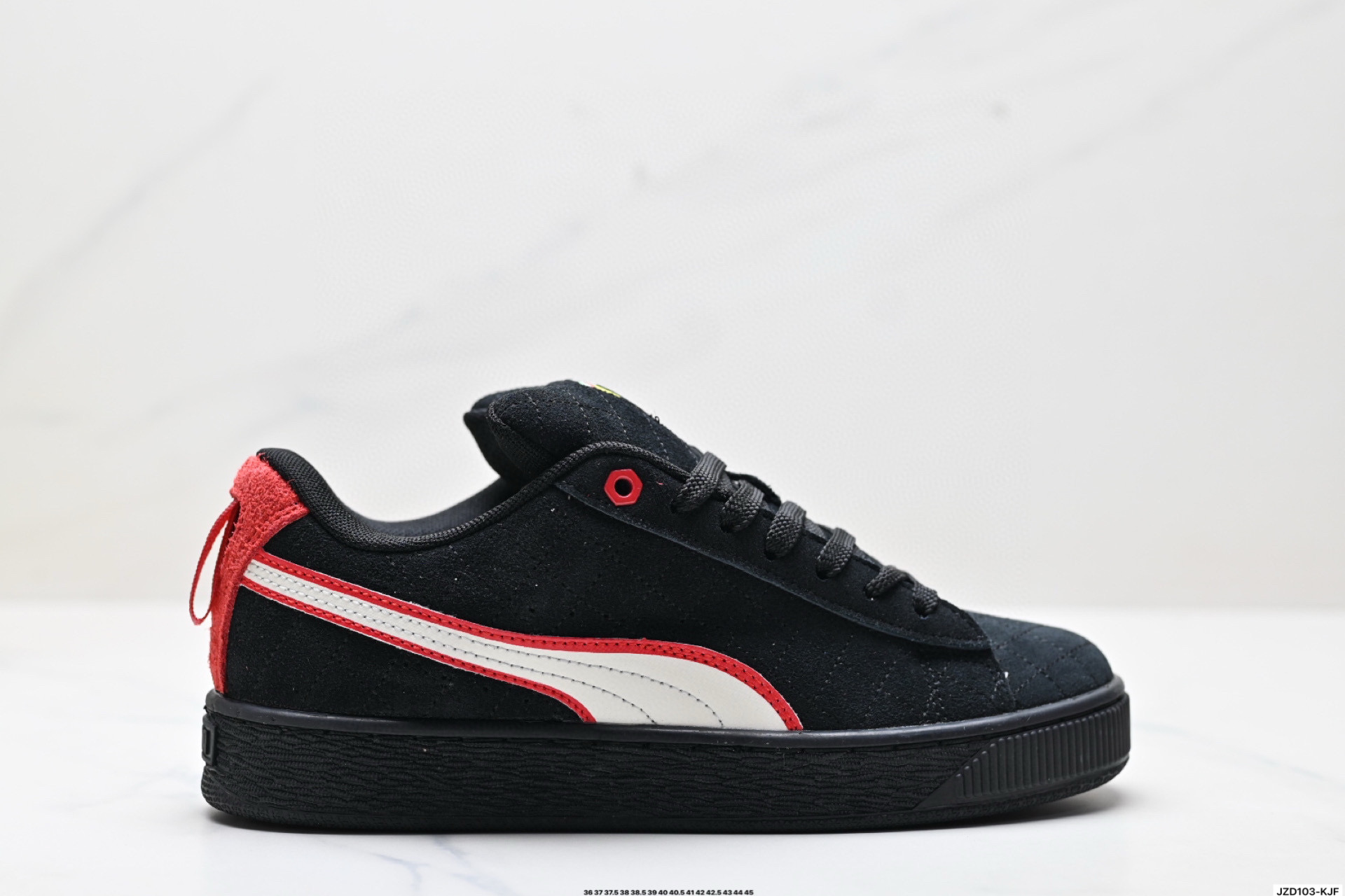 150 Ferrari x Puma Suede XL复古单品 彪马 防滑耐磨低帮德训板鞋  380220-02