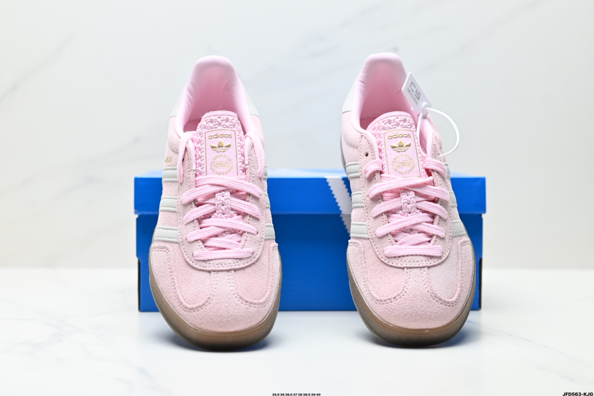 180 adidas Originals Gazelle Indoor 三叶草休闲防滑耐磨低帮板鞋 JI2716