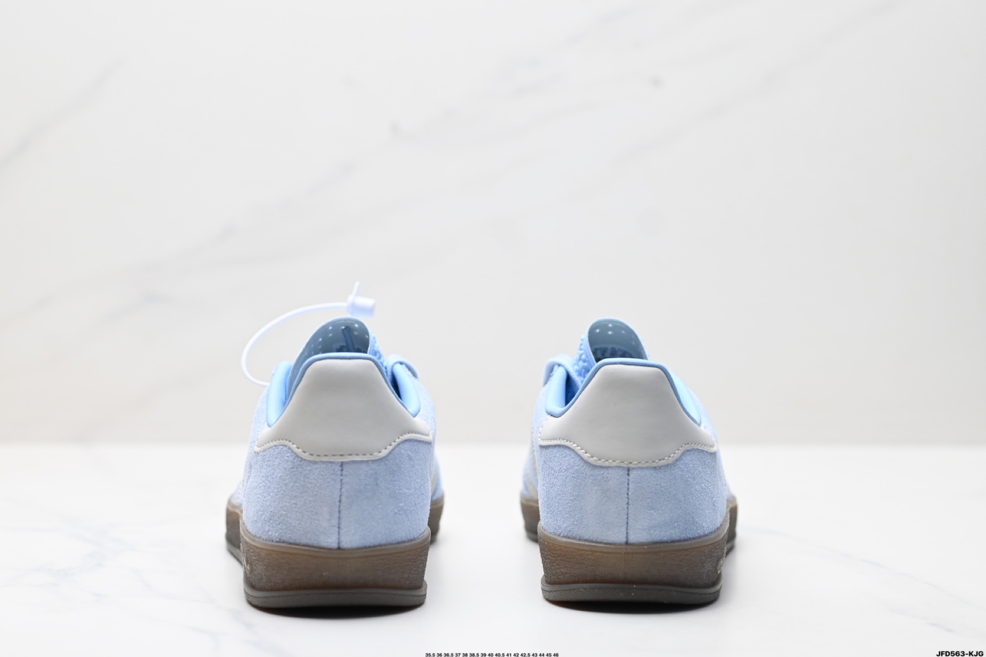 180 adidas Originals Gazelle Indoor 三叶草休闲防滑耐磨低帮板鞋 JI2717