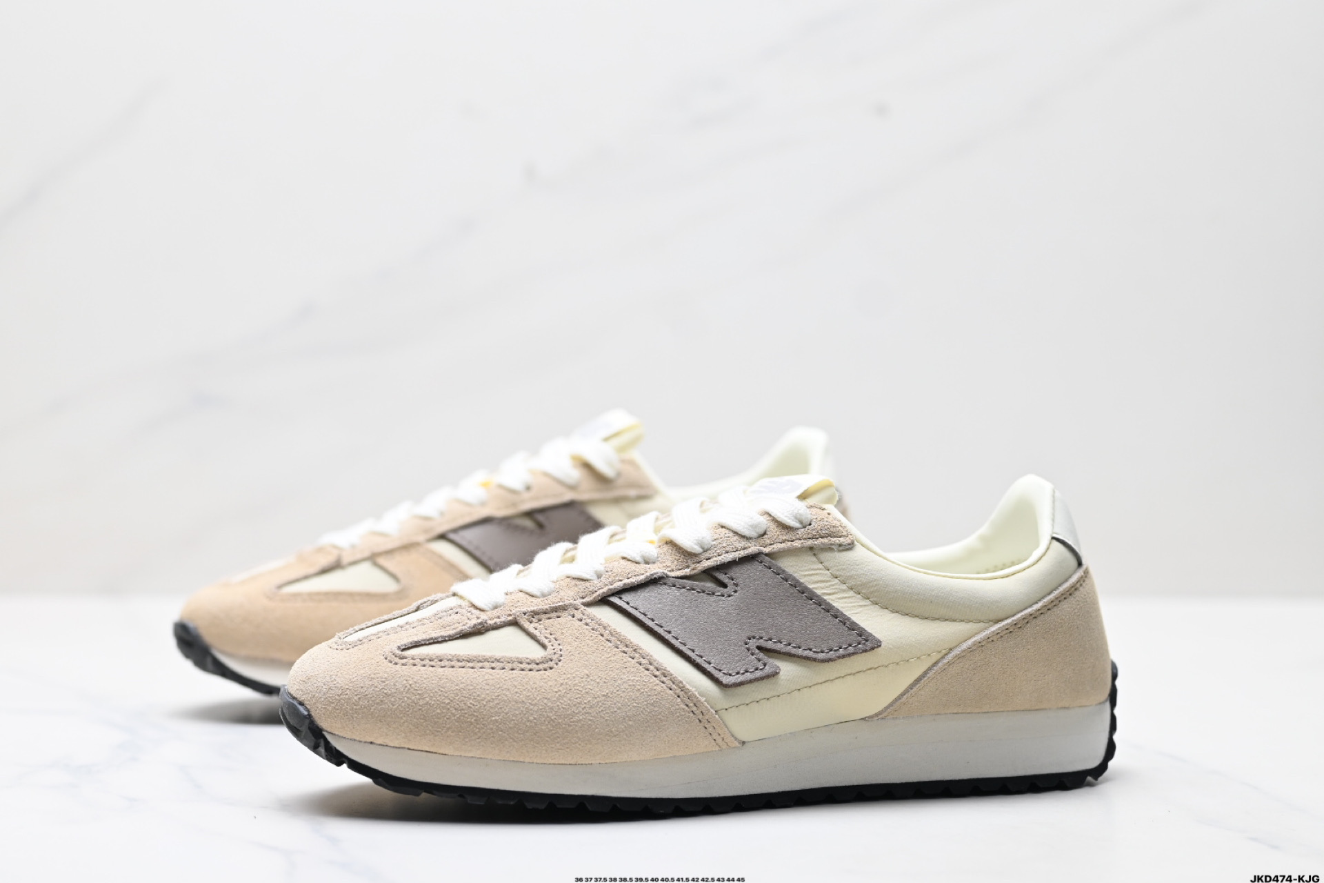 170 New Balance NB 471系列 织物牛剖层革 复古时尚 防滑耐磨低帮 生活休闲鞋  U471AI