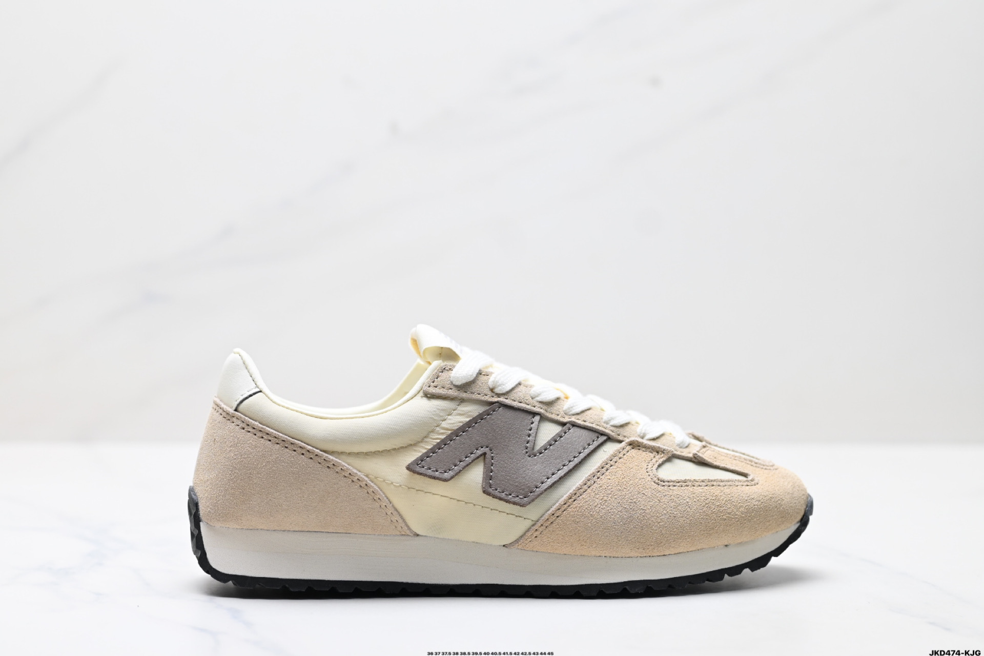 170 New Balance NB 471系列 织物牛剖层革 复古时尚 防滑耐磨低帮 生活休闲鞋  U471AI