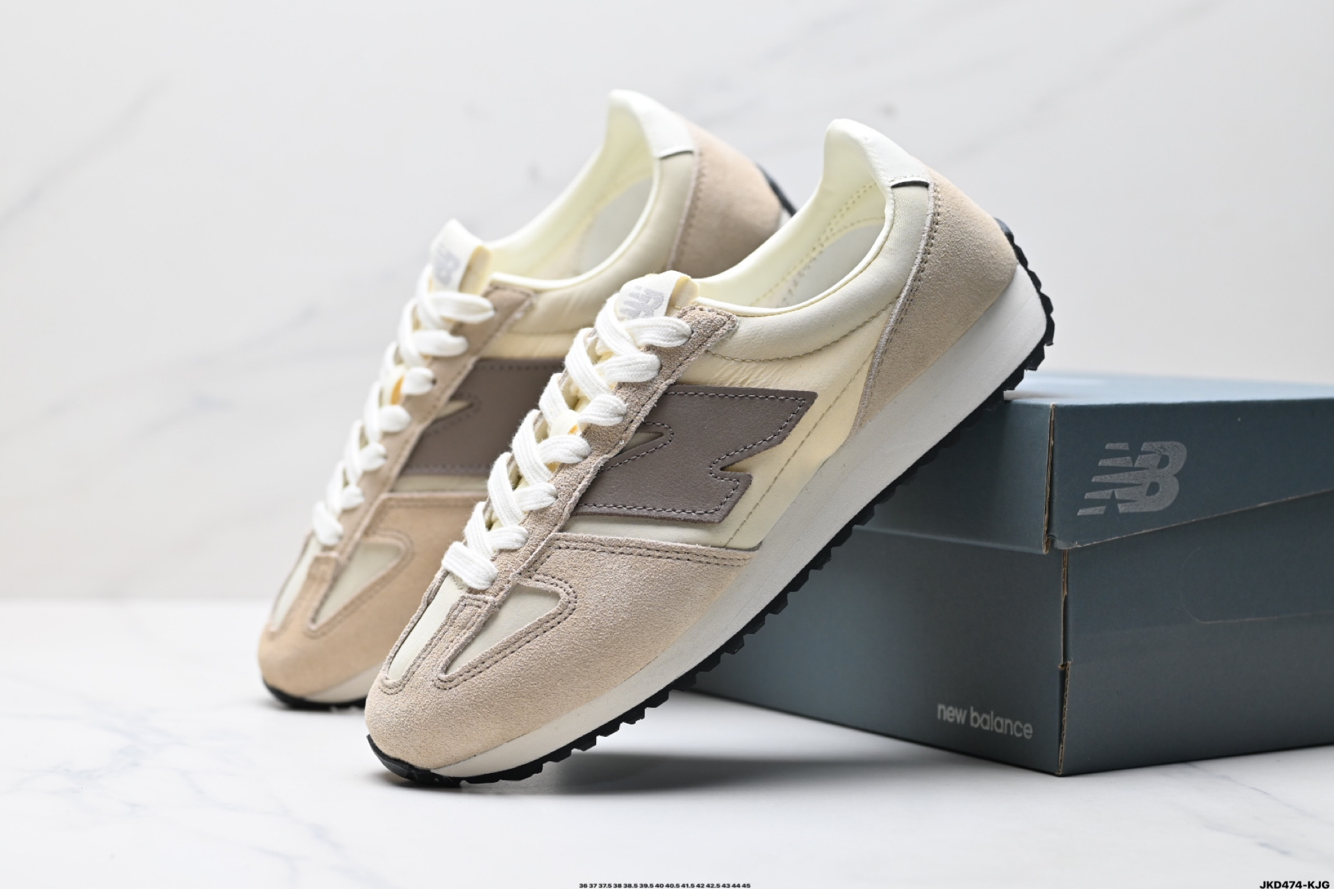 170 New Balance NB 471系列 织物牛剖层革 复古时尚 防滑耐磨低帮 生活休闲鞋  U471AI