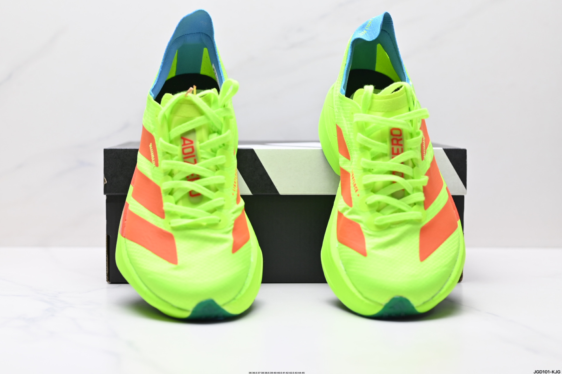 190 Adidas Adizero Adios Pro 4M 马拉松飞线贾卡轻质透气休闲运动跑步鞋  JQ1571
