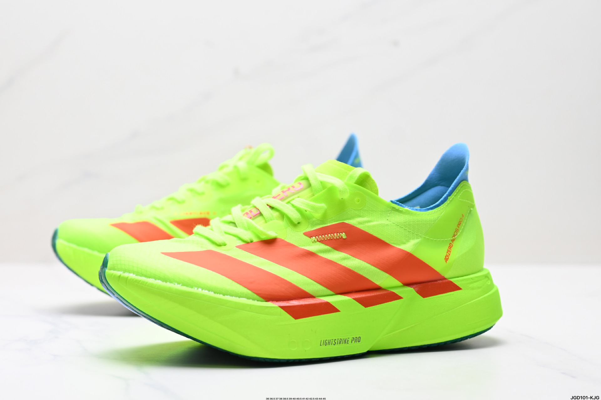 190 Adidas Adizero Adios Pro 4M 马拉松飞线贾卡轻质透气休闲运动跑步鞋  JQ1571