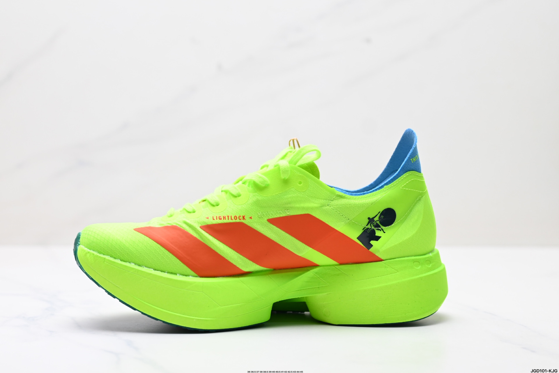 190 Adidas Adizero Adios Pro 4M 马拉松飞线贾卡轻质透气休闲运动跑步鞋  JQ1571