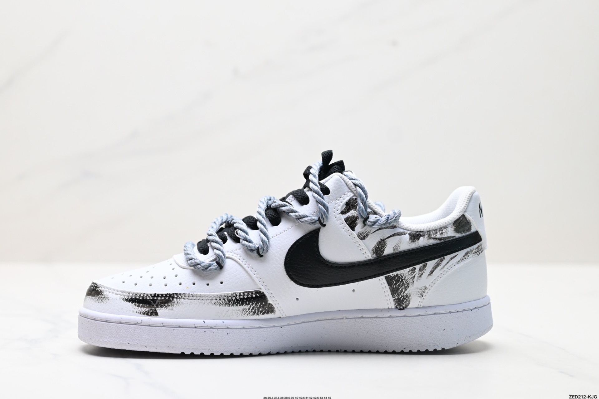 270 NIKE COURT VISION LO ‘DIY’定制 低帮百搭 透气休闲运动板鞋   DH2987-211