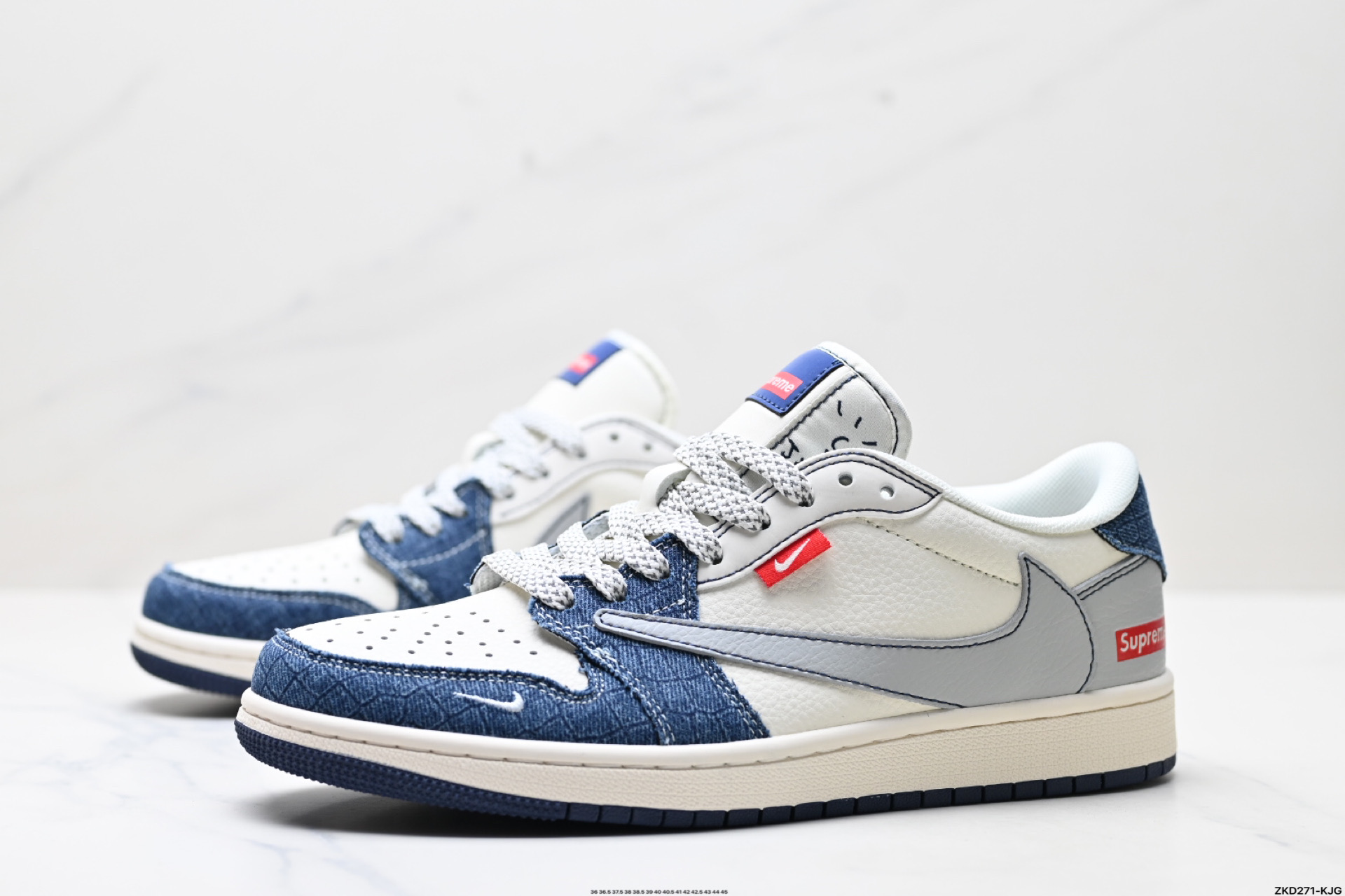 280 AJ1倒勾Travis Scott x Air Jordan 1 ” Reverse Mocha “ AJ1乔1 TS 闪电 联名倒钩 低帮文化篮球鞋 JJ2508-555